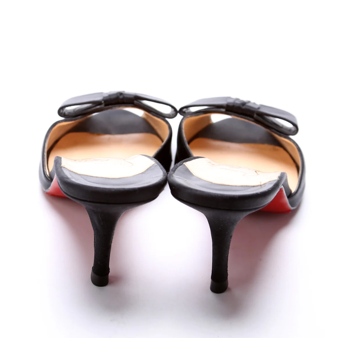 Satin Open Toe Mules Size 37 - Image 4