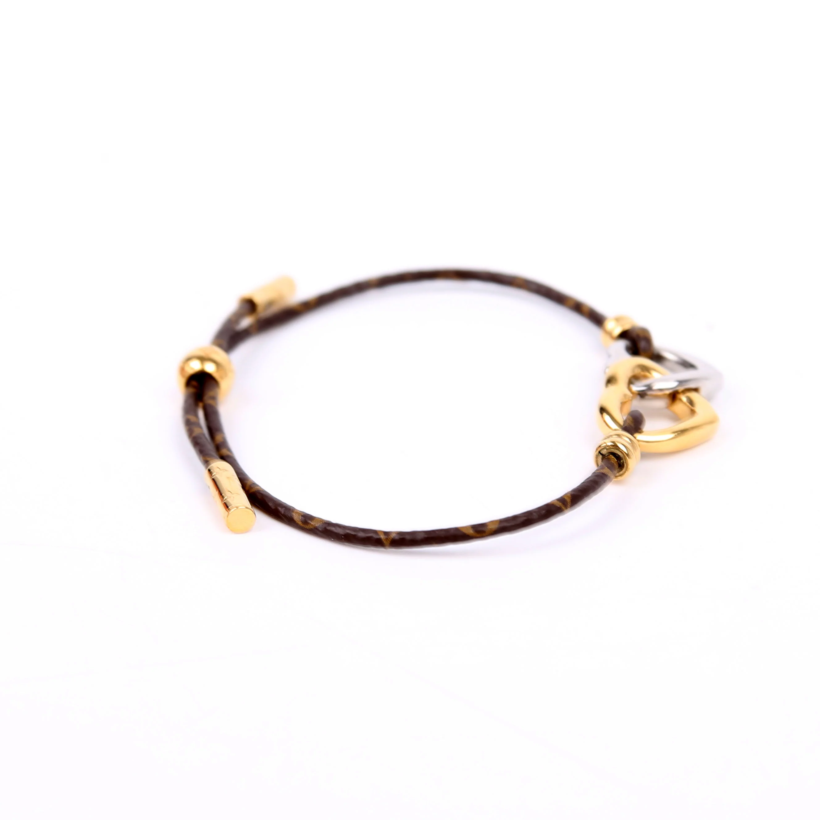 Say Yes Again Monogram Bracelet Gold/Silver - Image 4