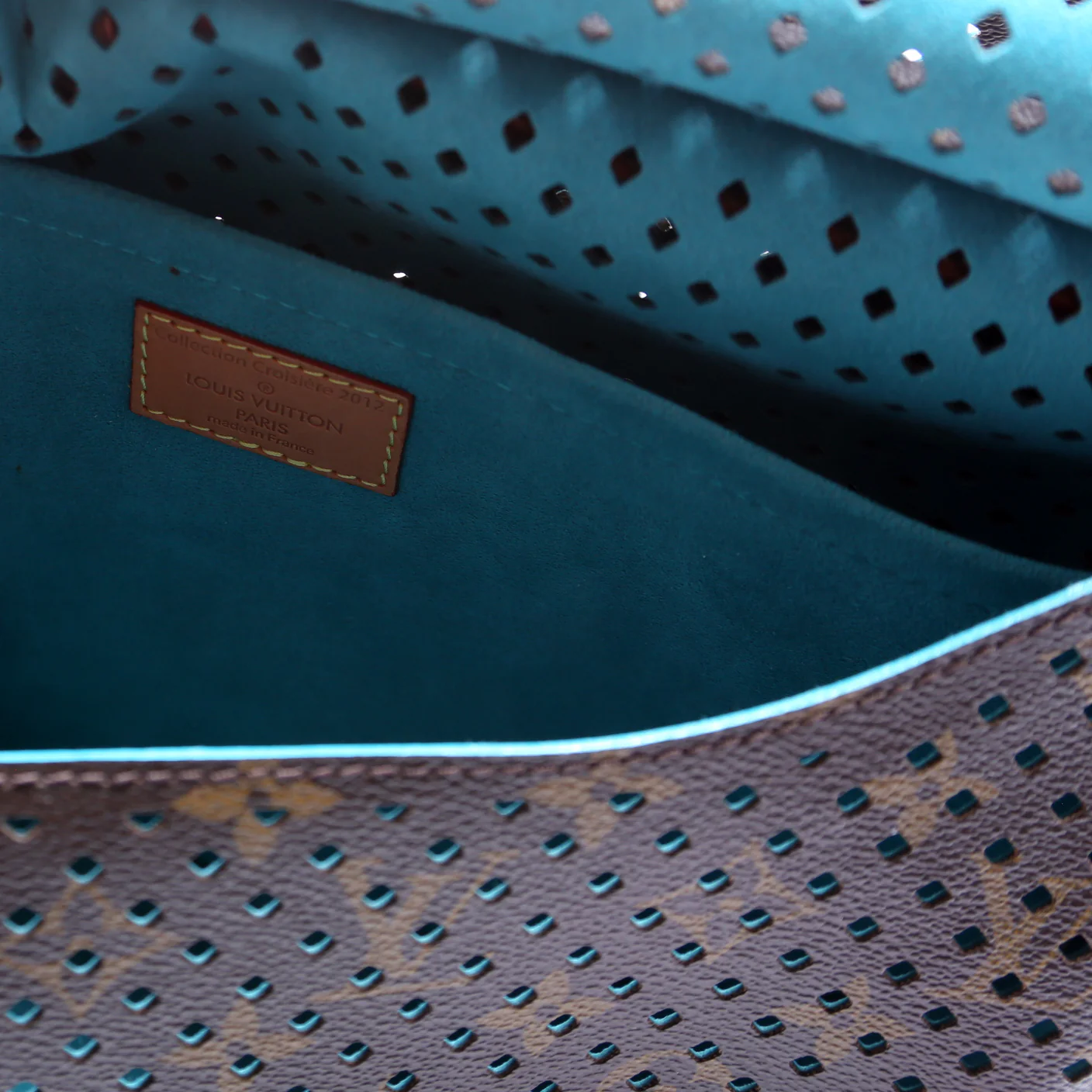 SC Flore Saumur Monogram Teal - Image 7