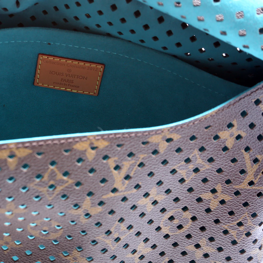 SC Flore Saumur Monogram Teal - Image 8
