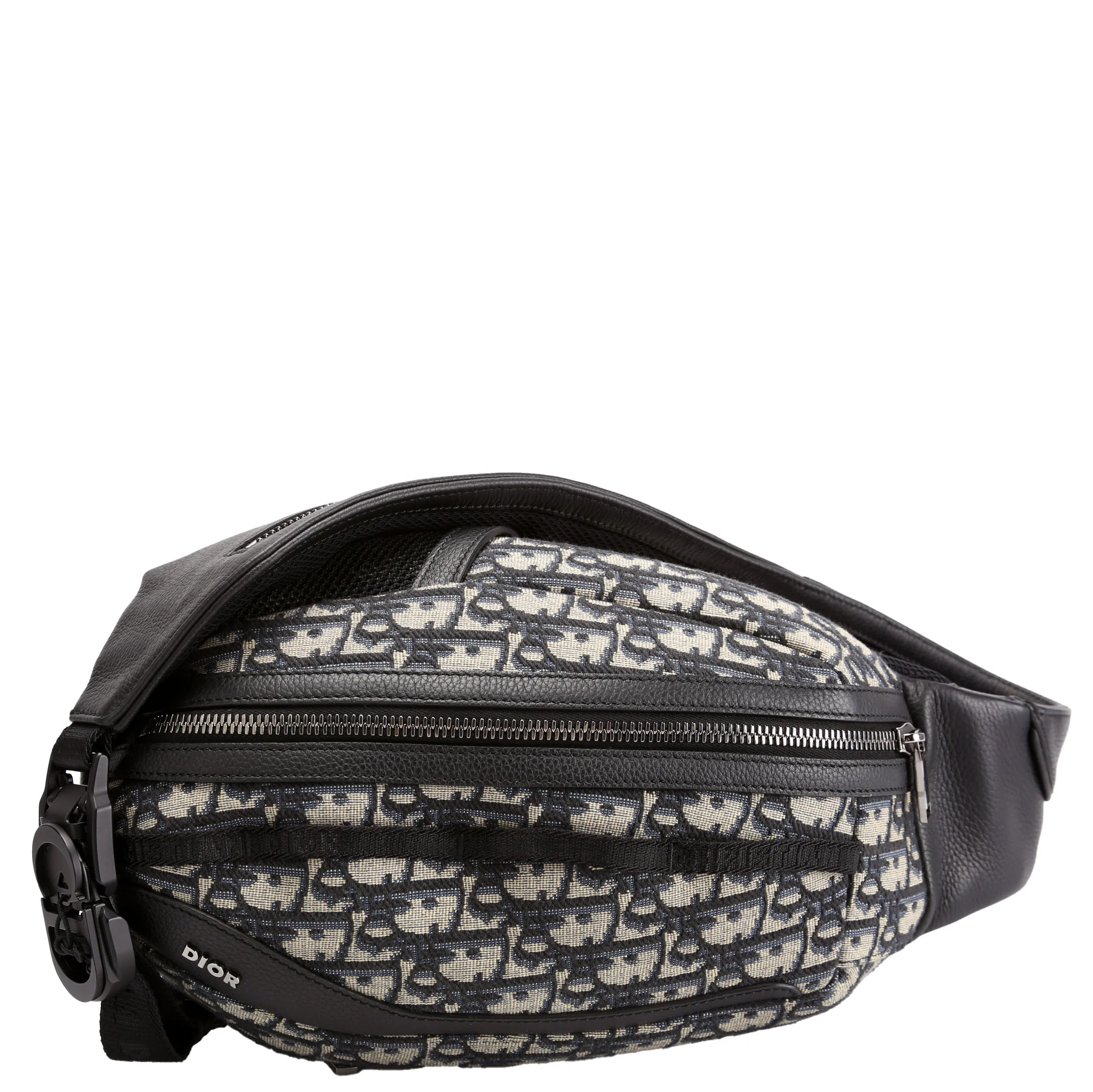 Scarab Bag Oblique Canvas Black/Beige