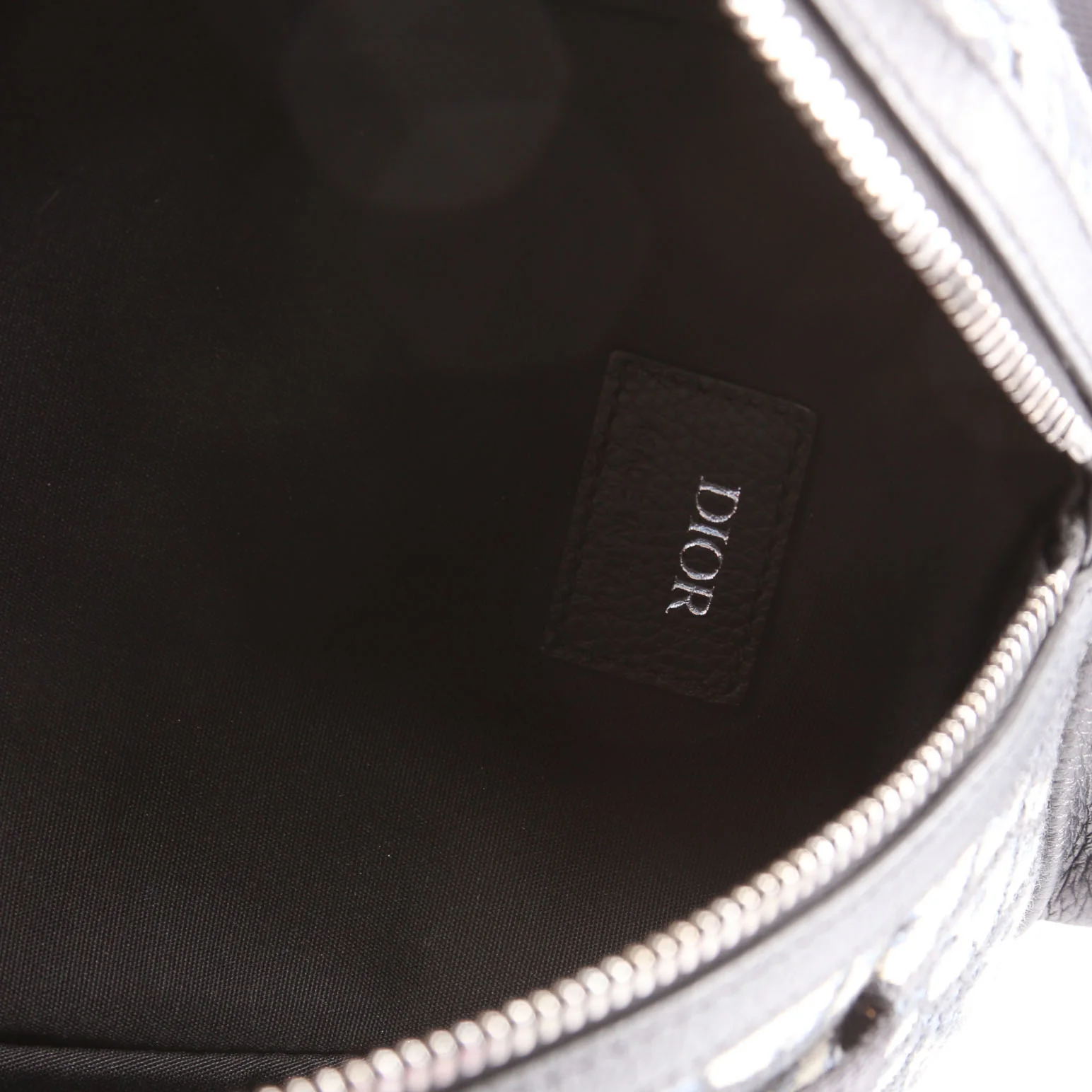 Scarab Bag Oblique Canvas Black/Beige - Image 5