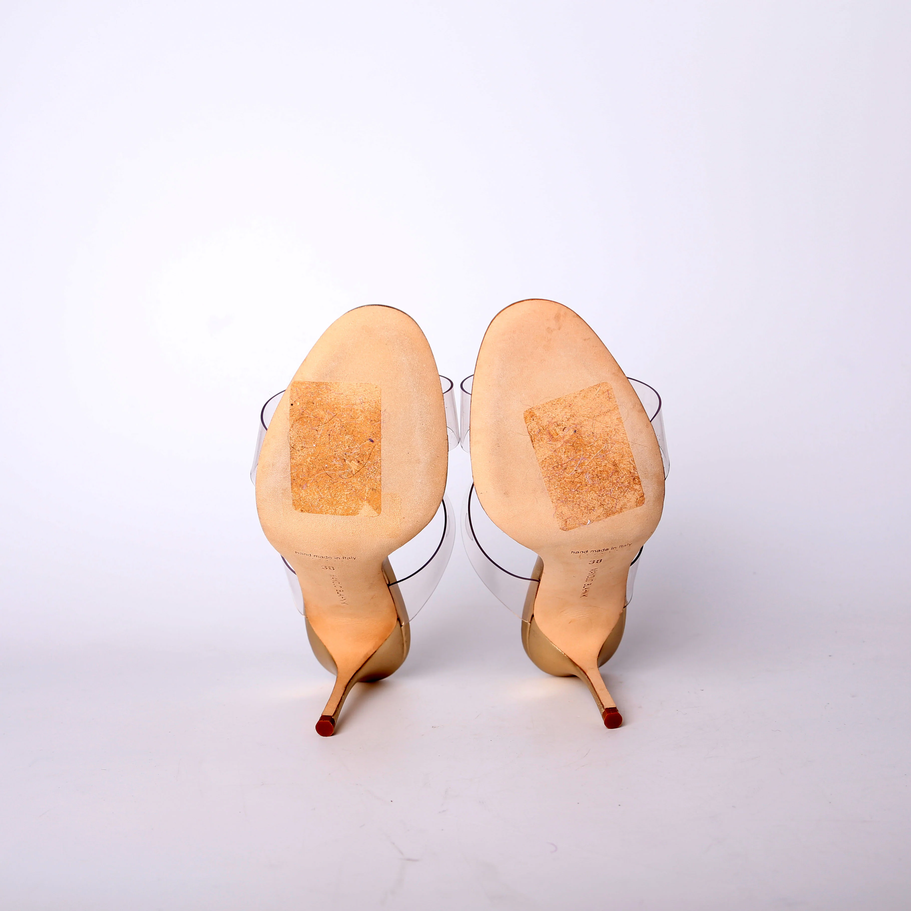Scolto Transparent Sandals Size 38 - Image 6