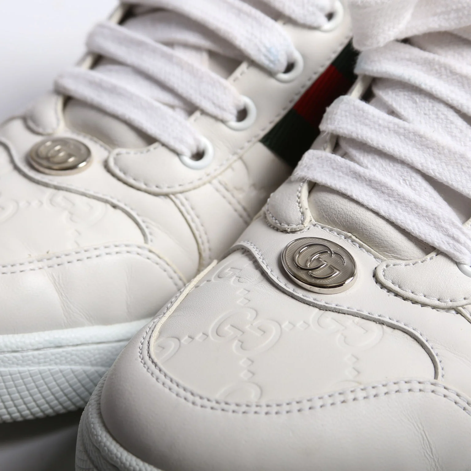 Screener Sneakers Size 38.5 White - Image 9