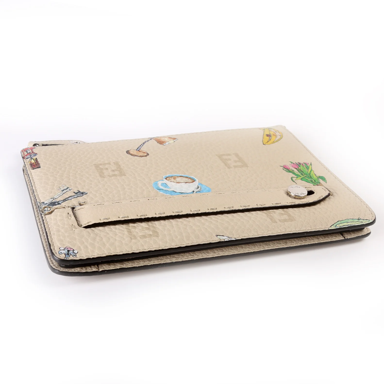 Selleria Printed Leather Clutch VA350 - Image 5
