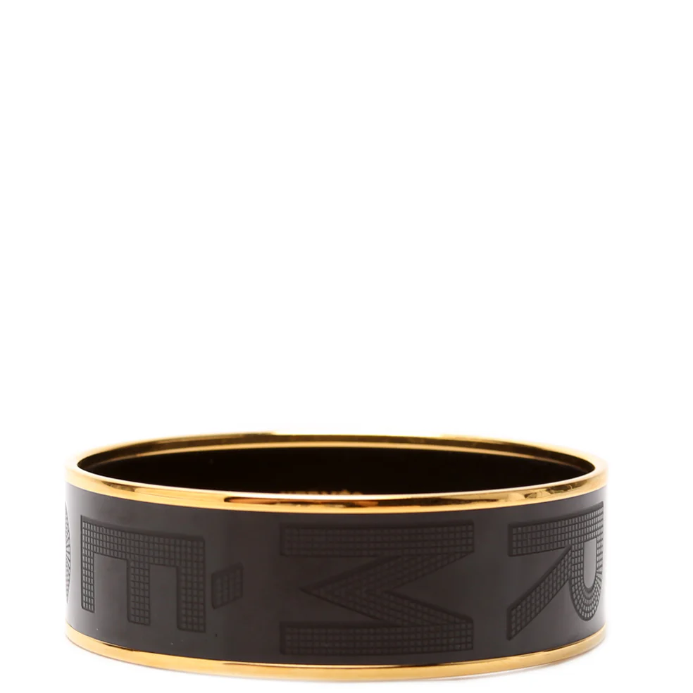 Sellier Printed Enamel Wide Bracelet