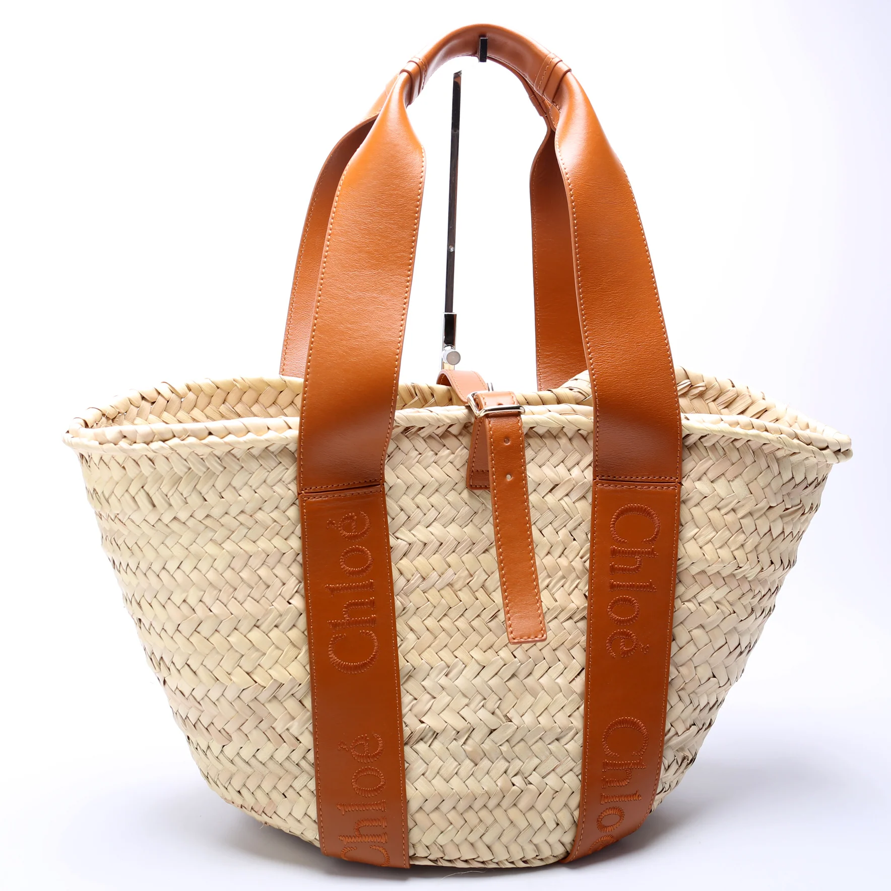 Sense Raffia Basket Tote - Image 2