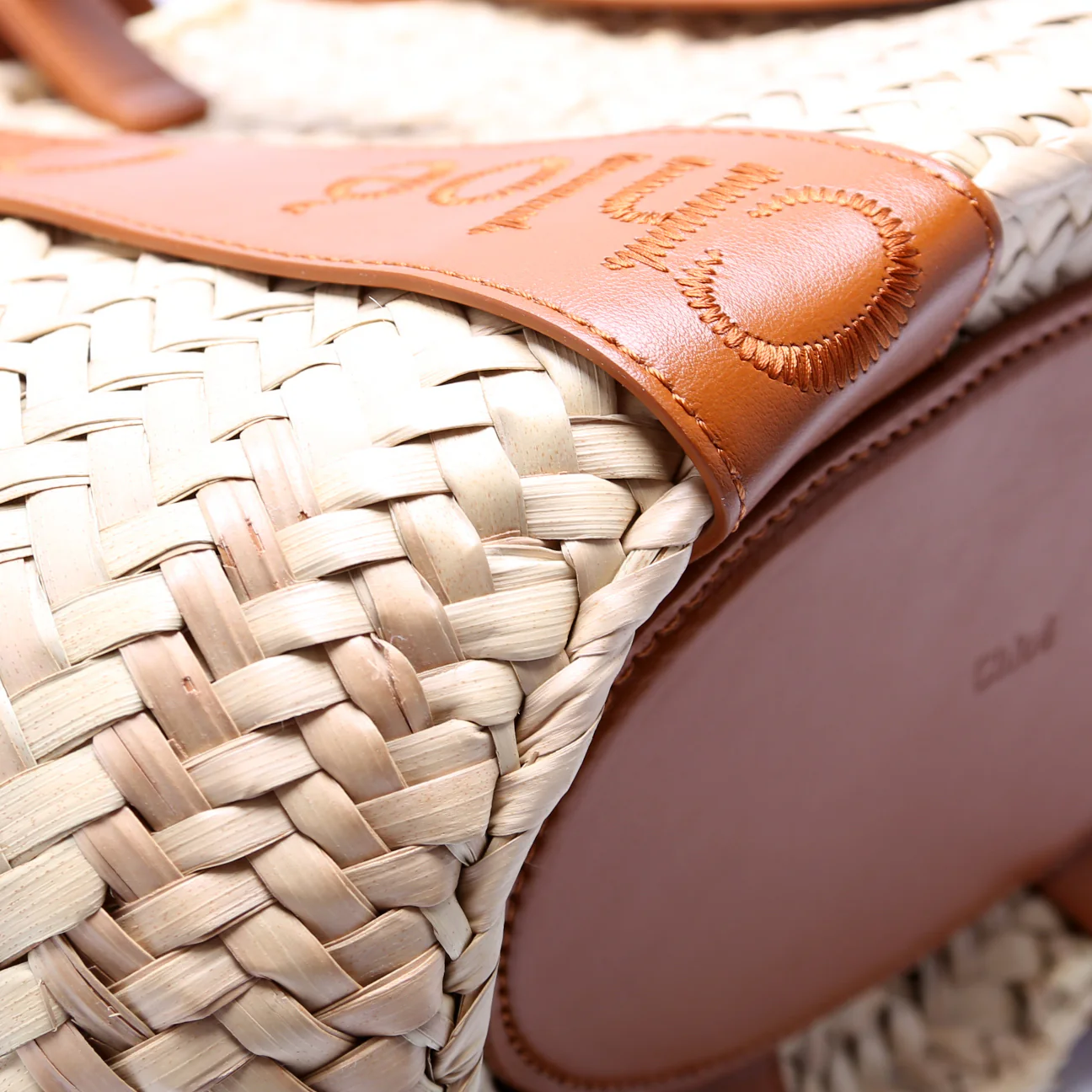Sense Raffia Basket Tote - Image 5