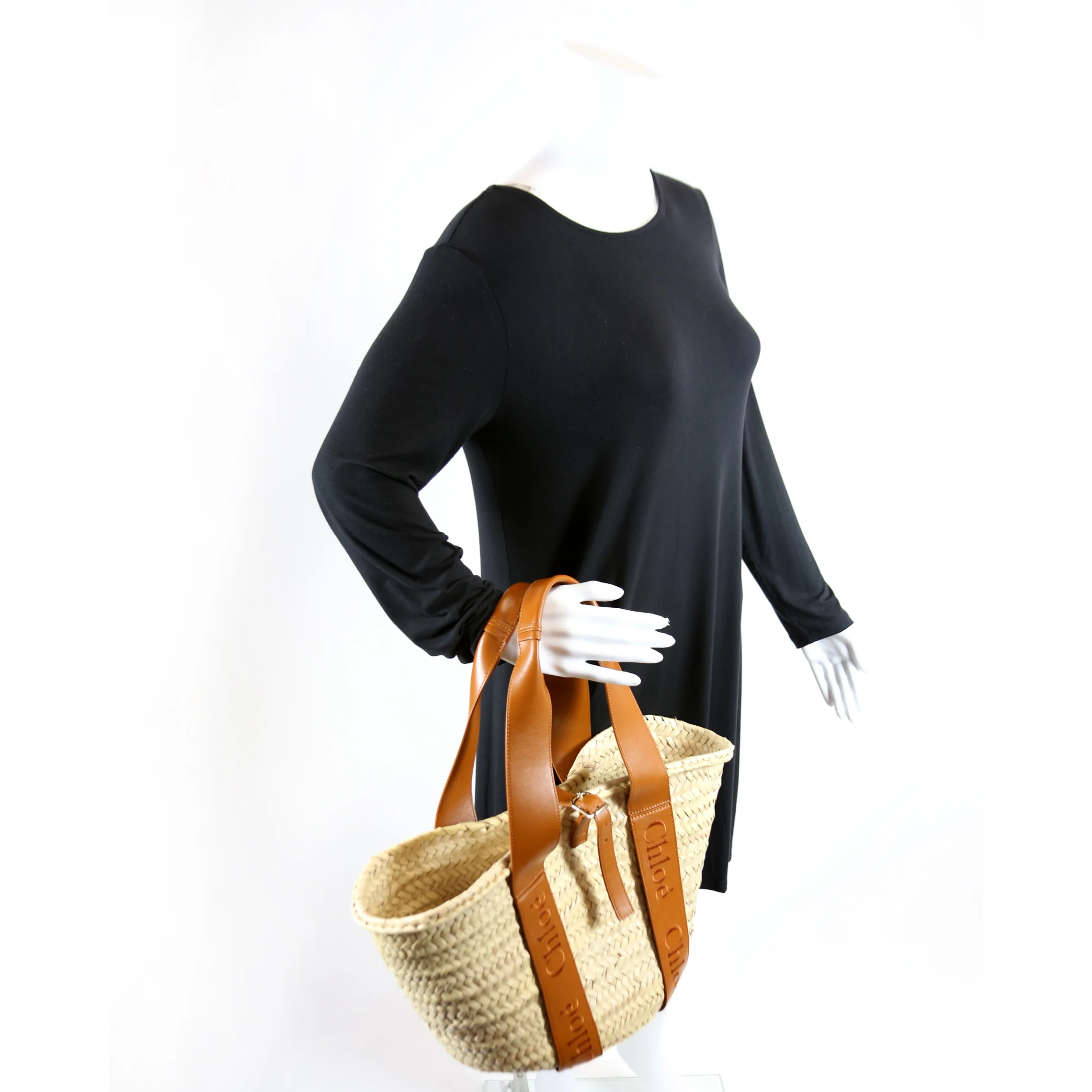 Sense Raffia Basket Tote - Image 8