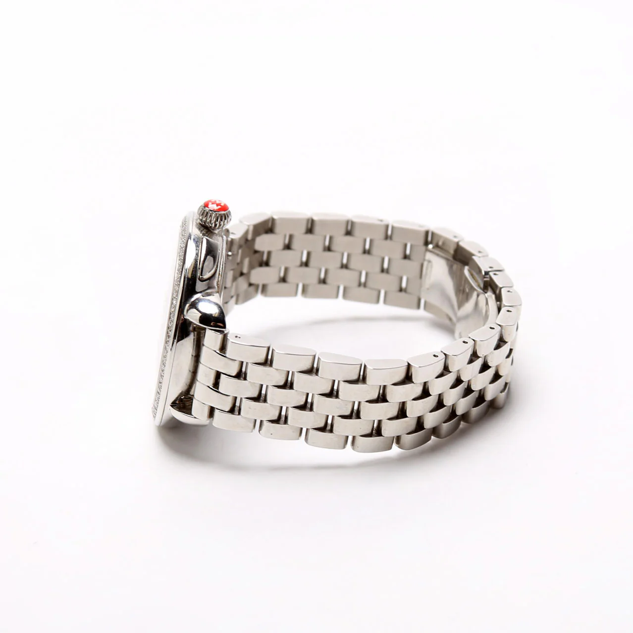 Serin With 0.6 Diamond Bezel Watch Rose Gold Silver - Image 2