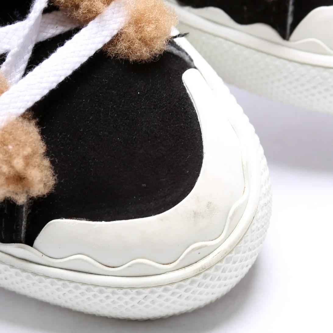 Shearling Sneakers Size 40 - Image 6