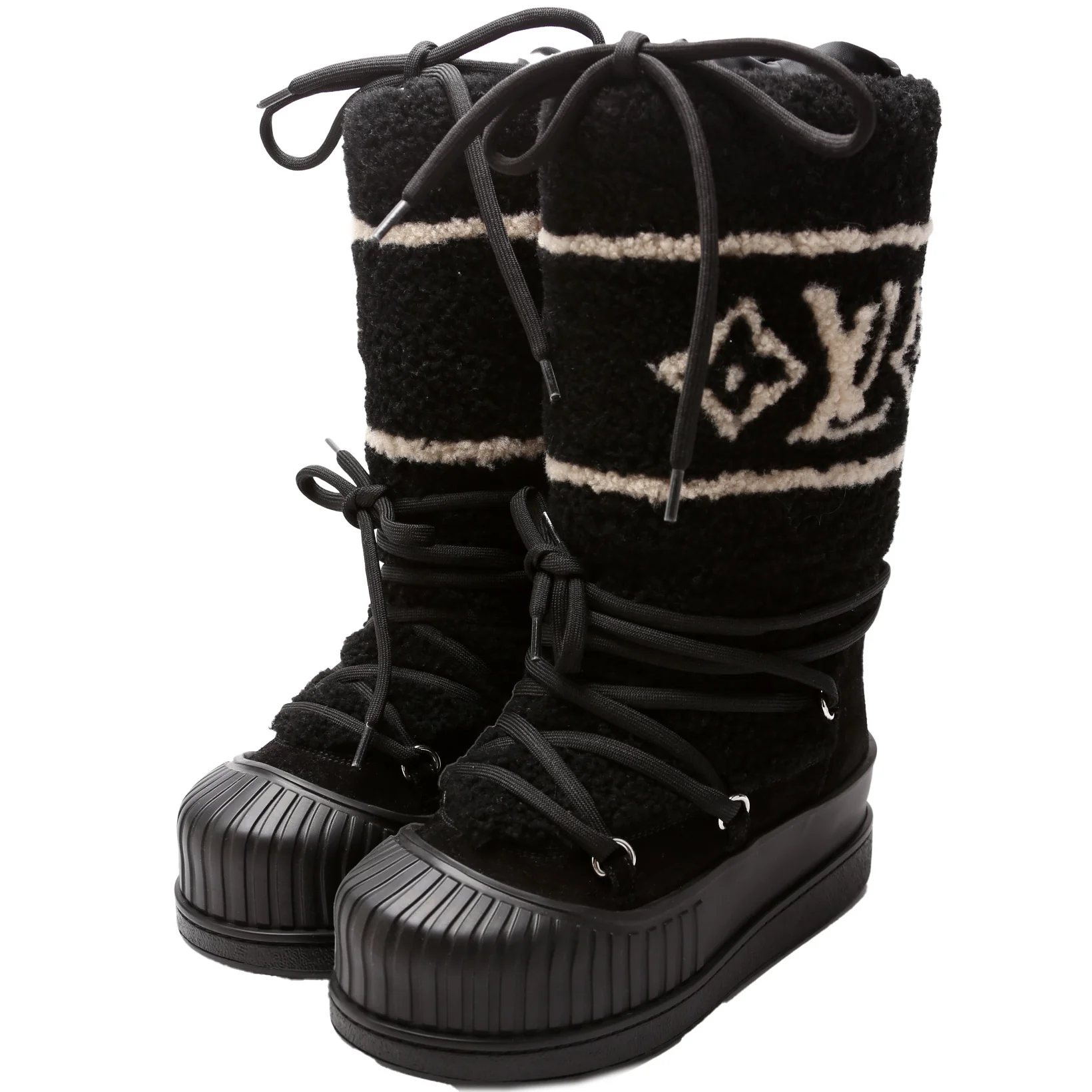 Shearling Snow Boots Size 38
