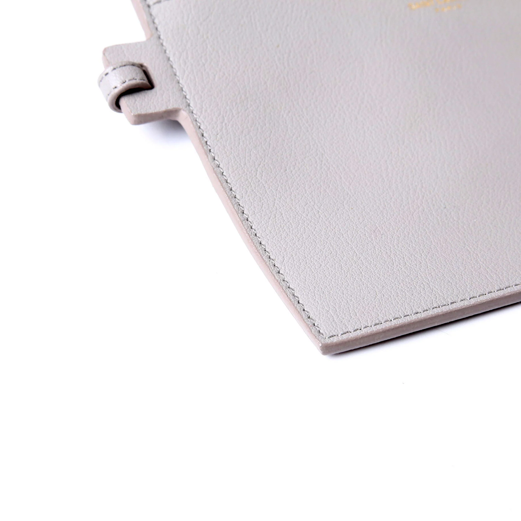 Shopping Bag East/West Supple Leather 600281 Grey - Image 11