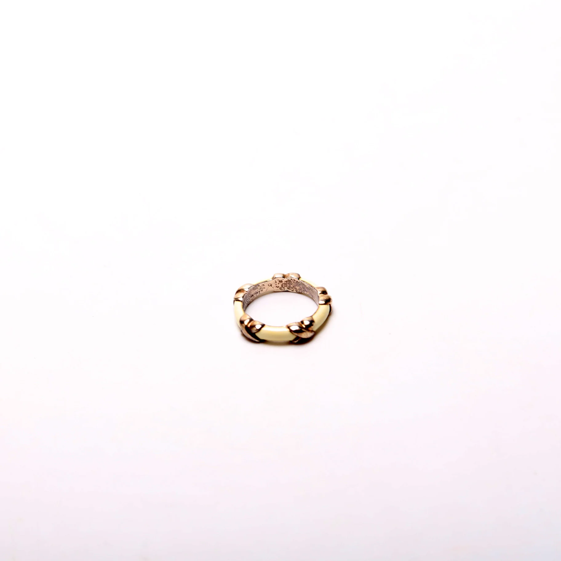 Signature Enamel Ring Size 6.5 - Image 3