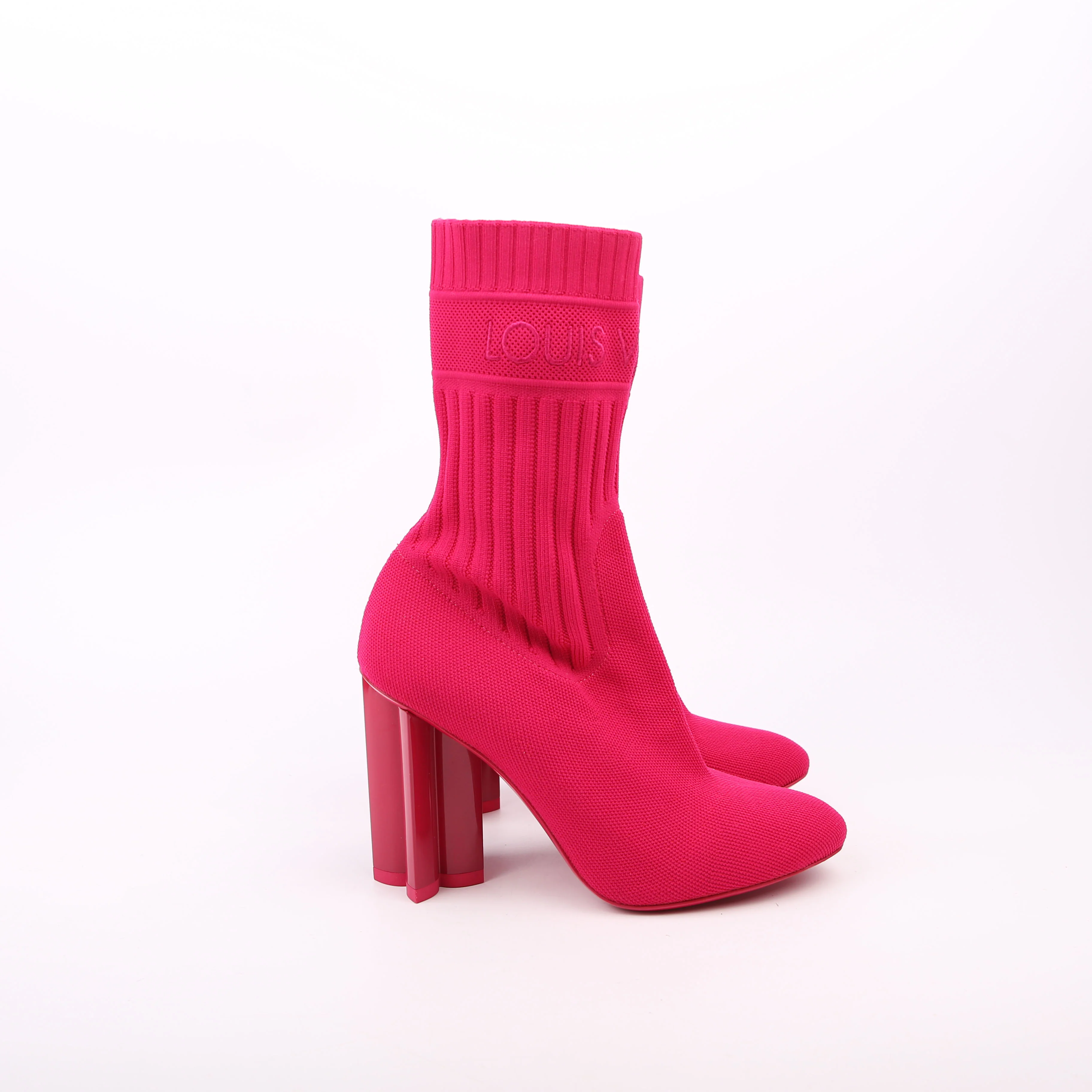 Silhouette Ankle Booties Size 37 Pink - Image 3
