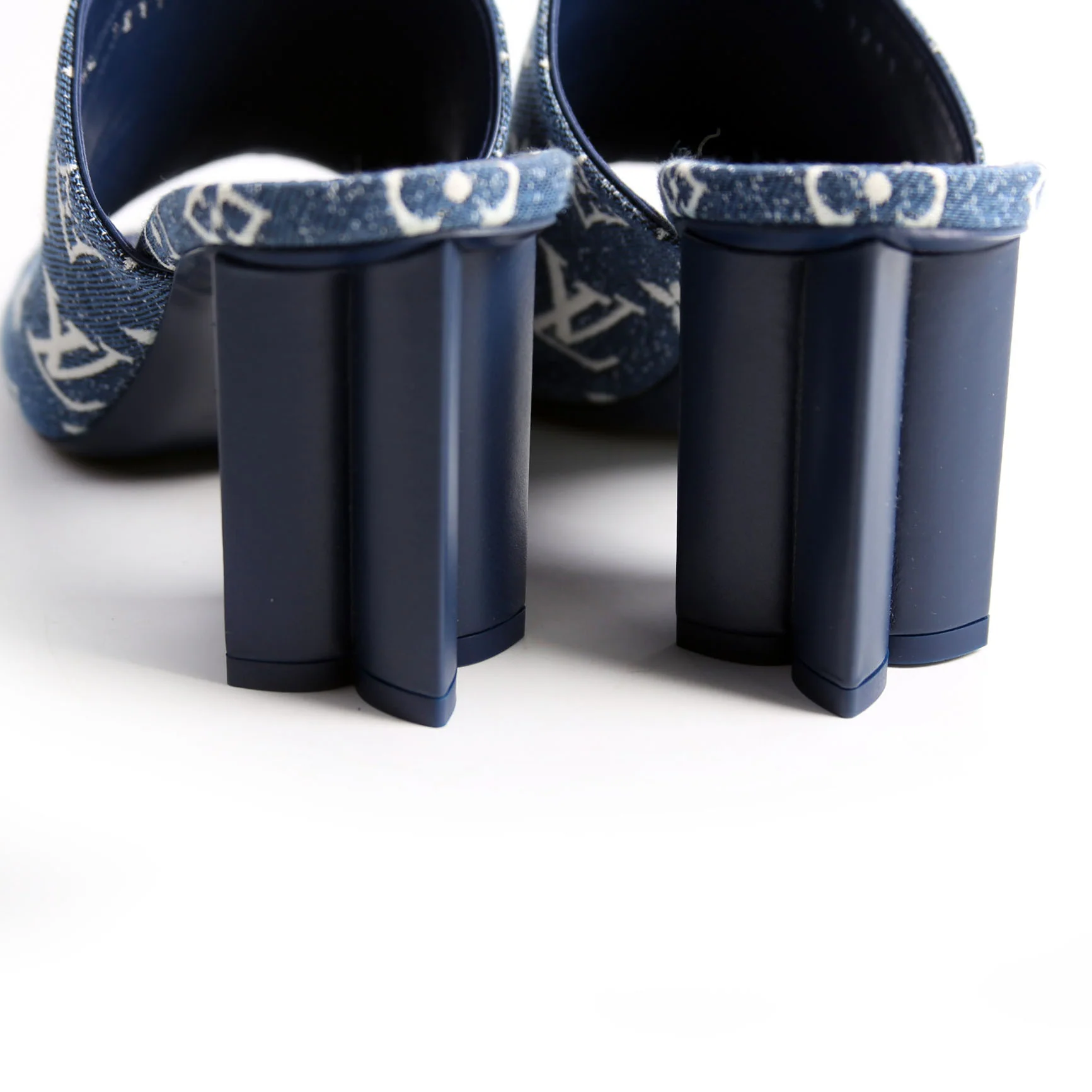 Silhouette Denim Mules Size 38 Blue - Image 11