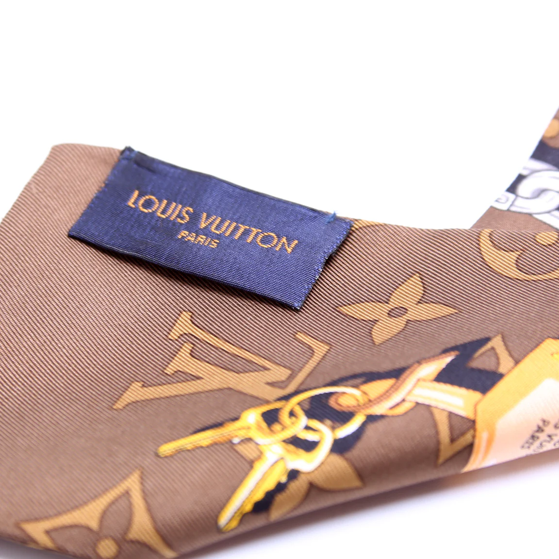 Silk Confidential Bandeau Scarf - Image 2