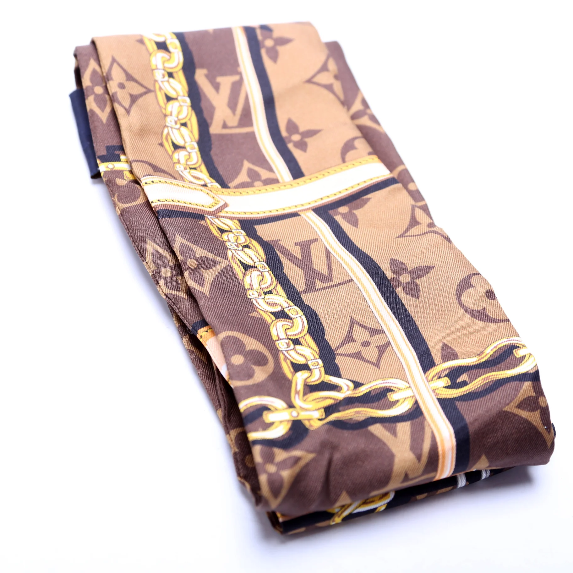 Silk Confidential Bandeau Scarf - Image 2