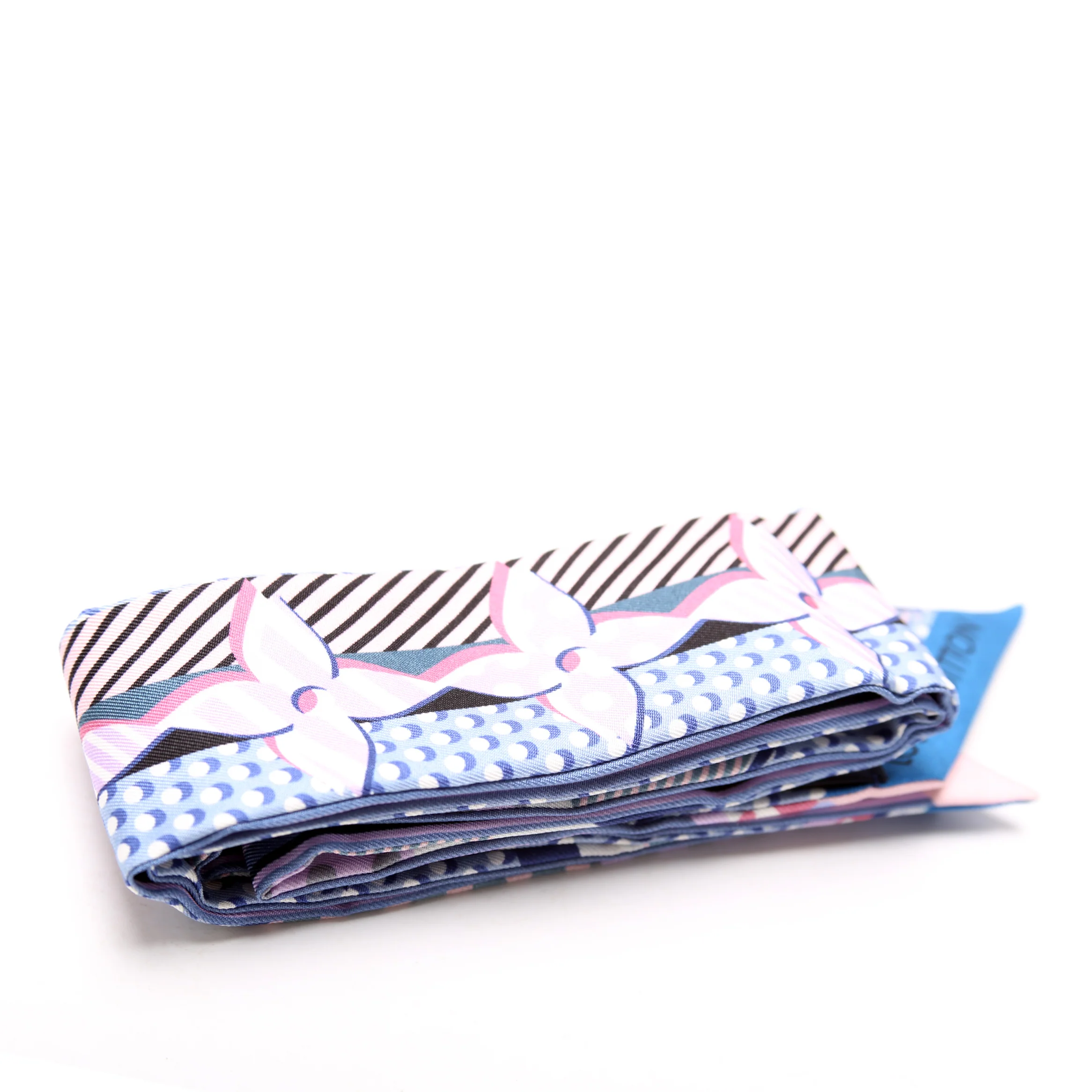 Silk Pop Monogram Bandeau Silk Scarf - Image 2