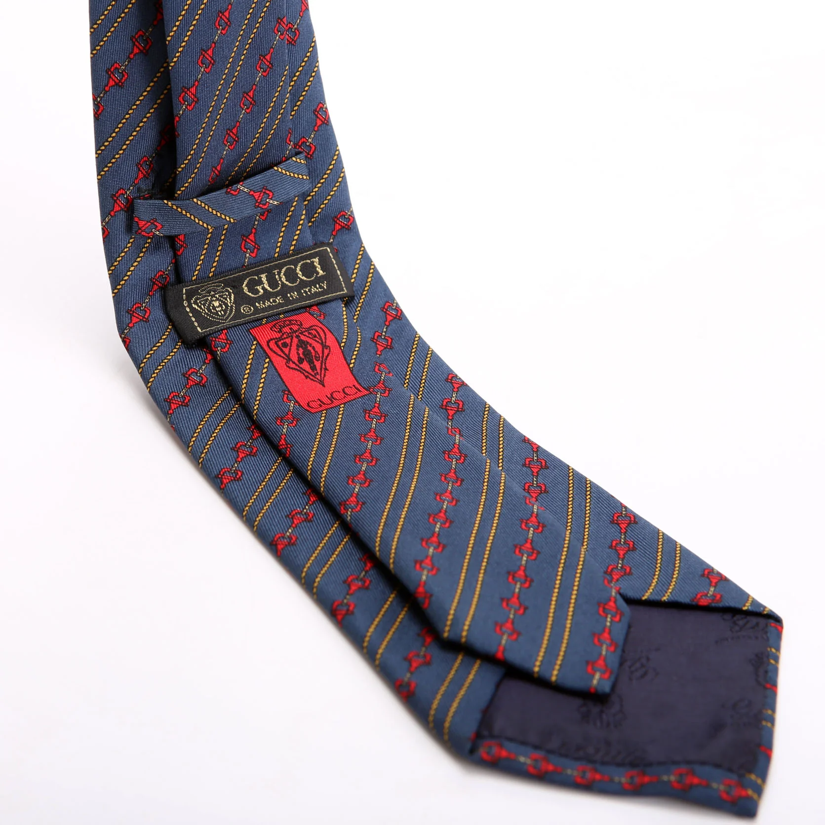 Silk Tie Blue/Multi - Image 4