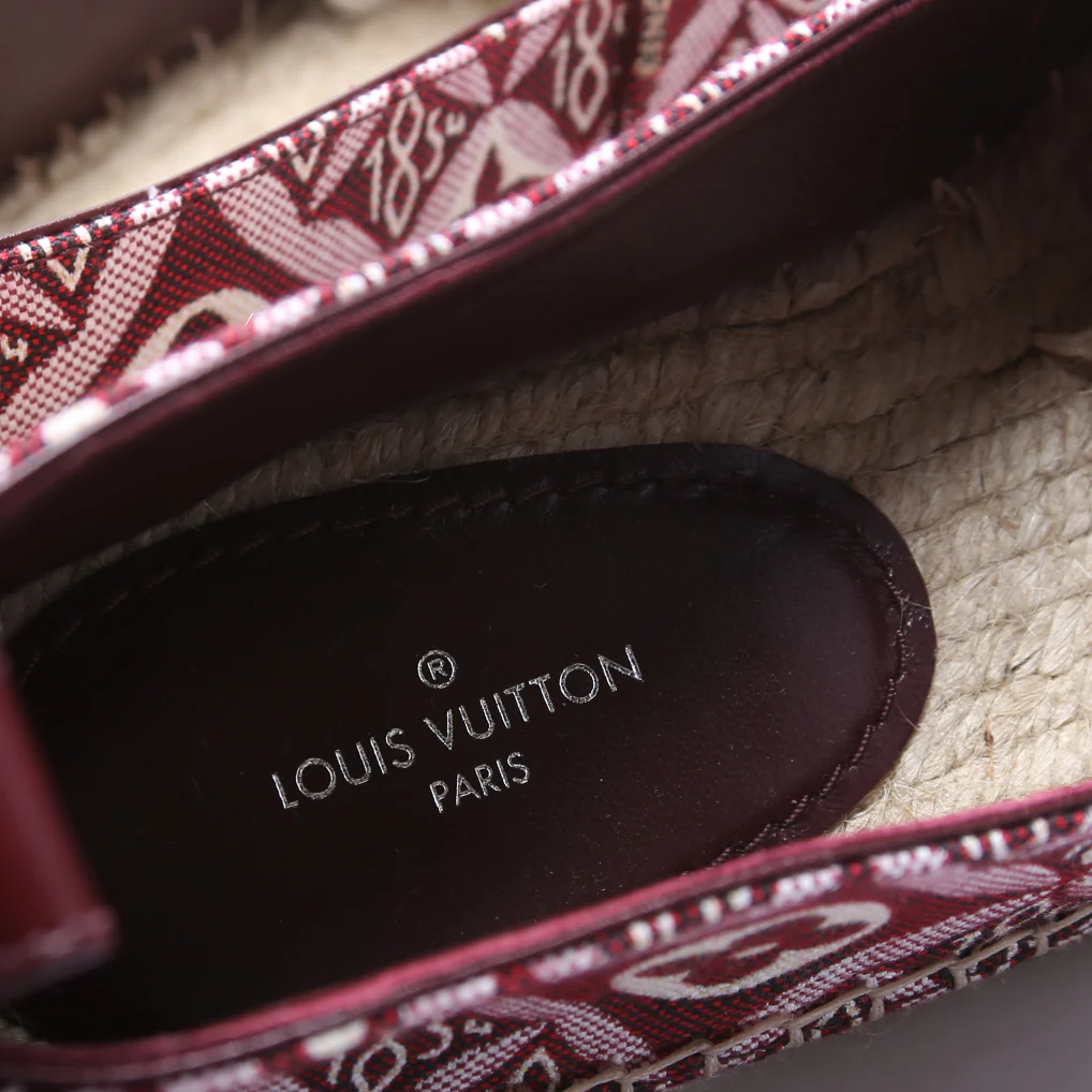 Since 1854 Espadrilles Size 38 Maroon - Image 5