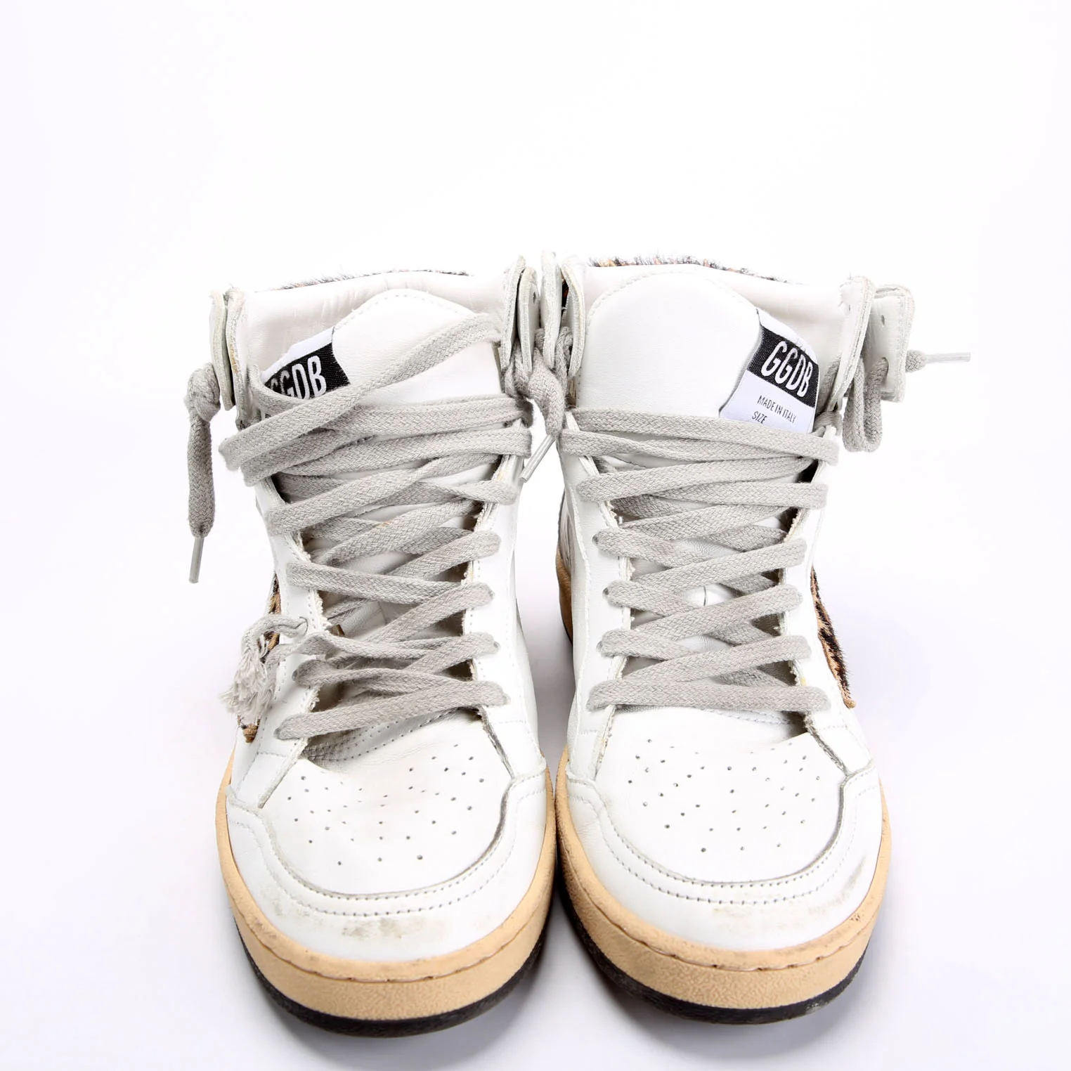 Skystar Sneakers Size 37 White/Leopard - Image 2