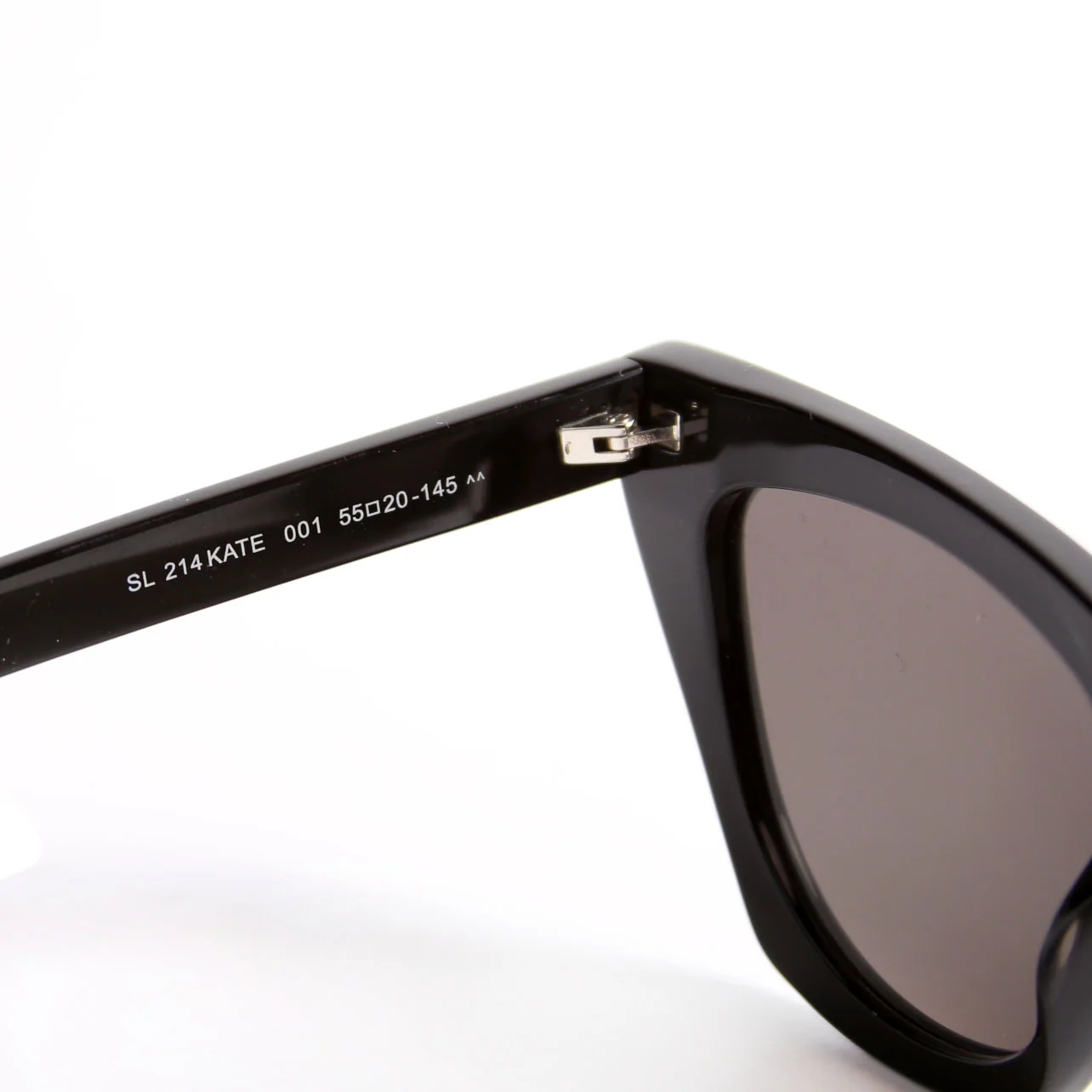 SL 214 Kate Cat Eye Sunglasses Black - Image 5