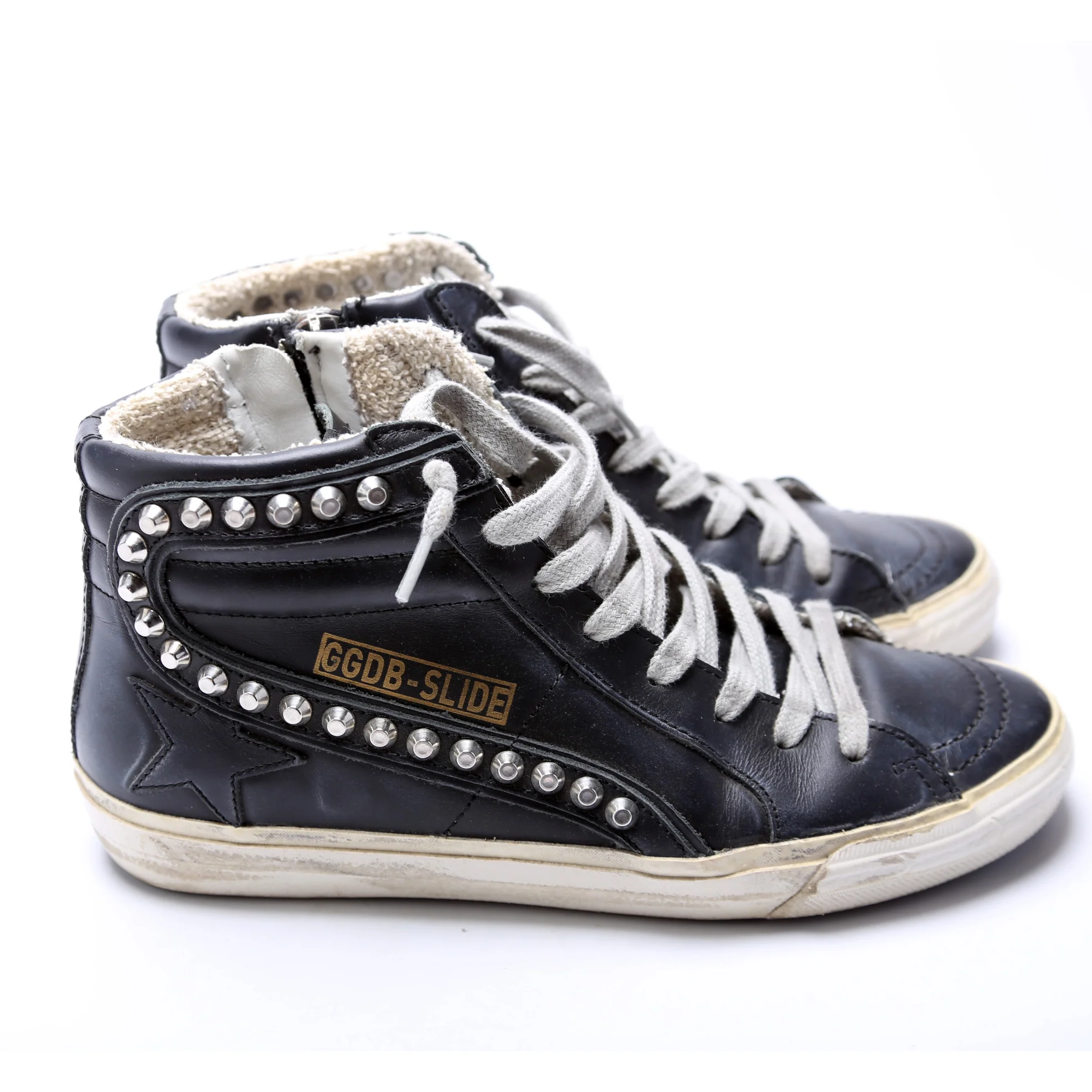 Slide High Top Sneakers Size 37 - Image 3