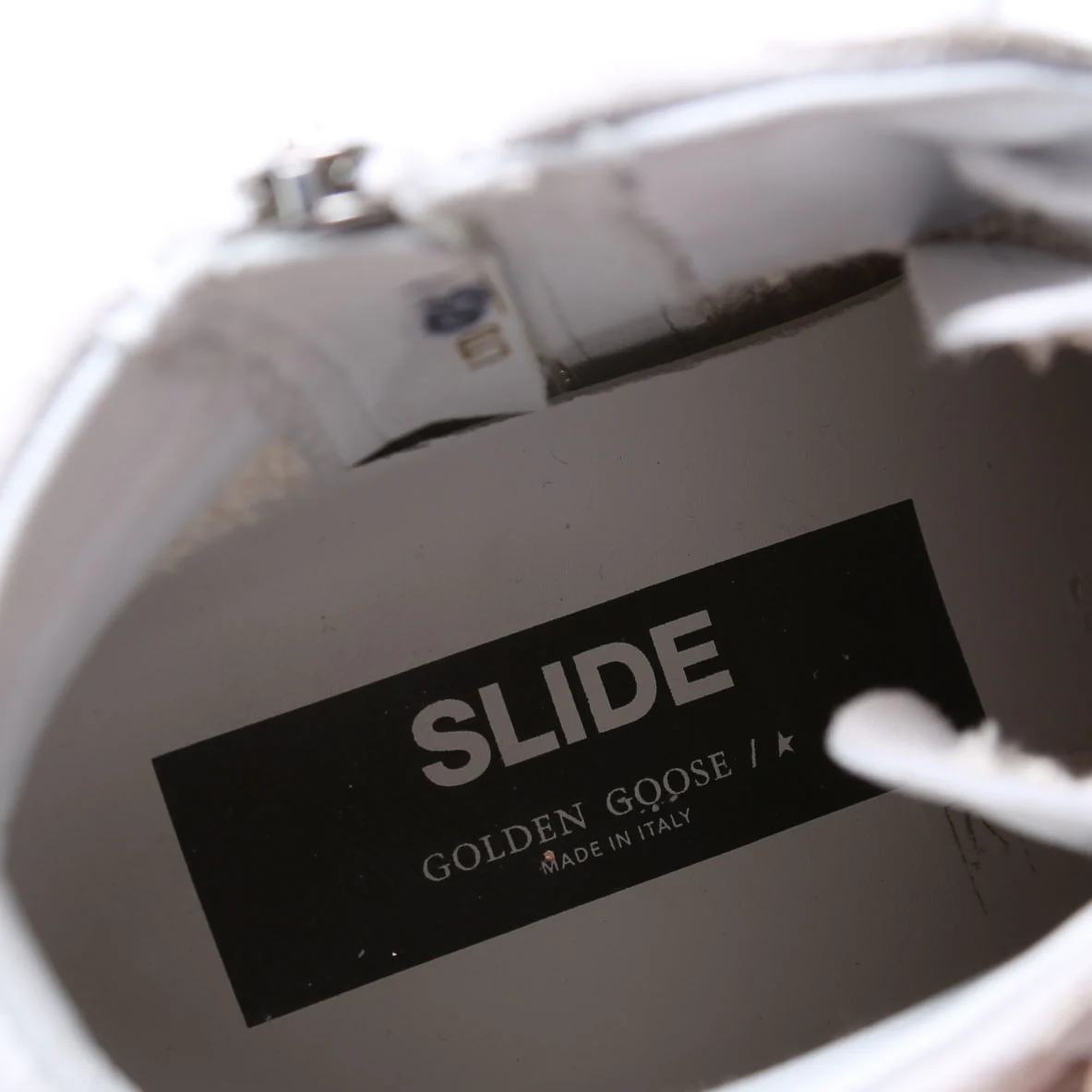 Slide Hightop Sneakers Size 39 White - Image 5