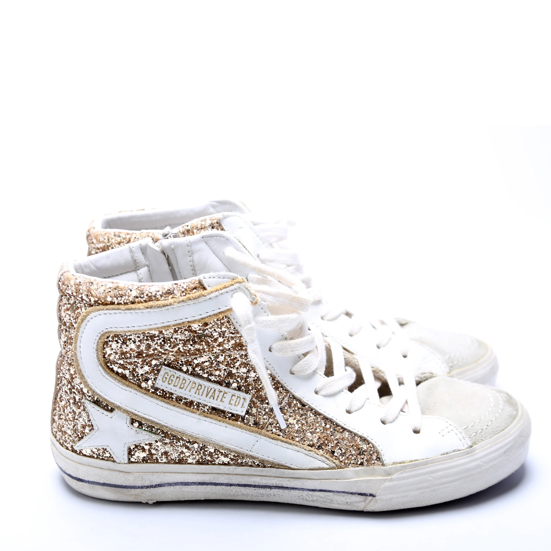 Slide Sneakers Size 39 Gold - Image 3