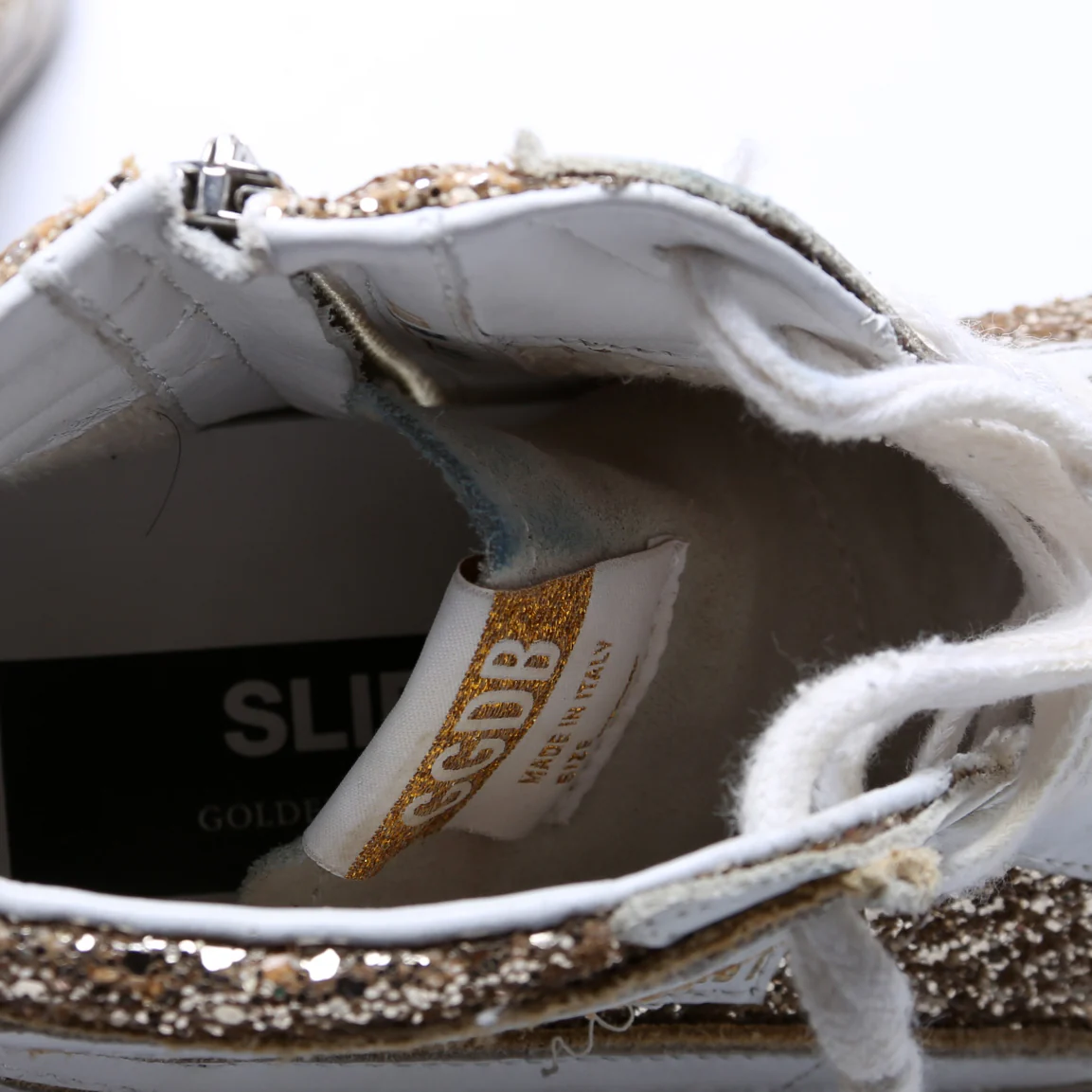 Slide Sneakers Size 39 Gold - Image 5