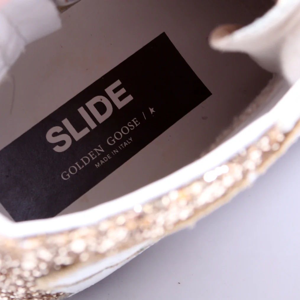 Slide Sneakers Size 39 Gold - Image 6