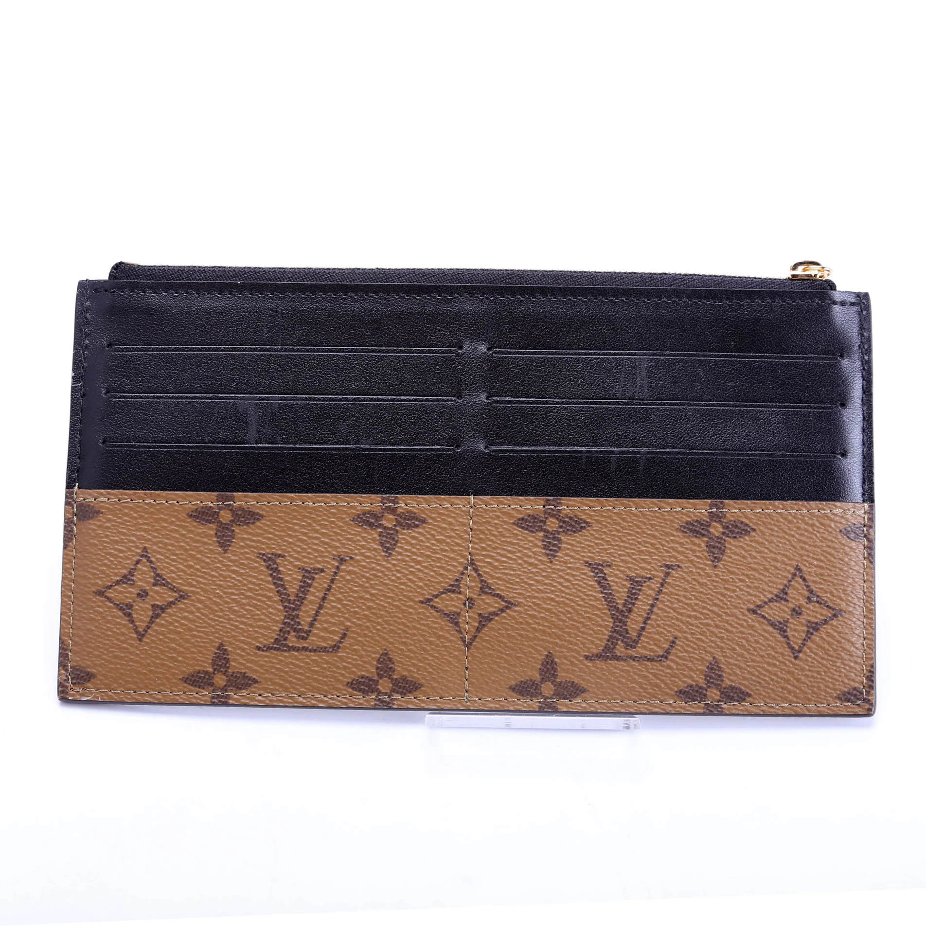 Slim Purse Reversed Monogram Black - Image 3