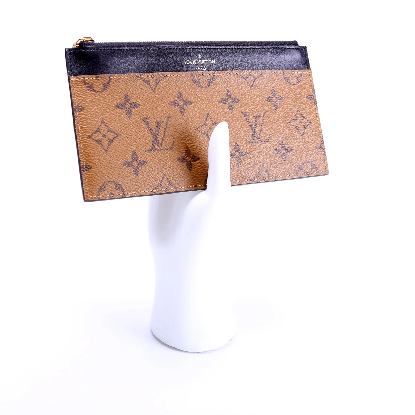 Slim Purse Reversed Monogram Black - Image 7