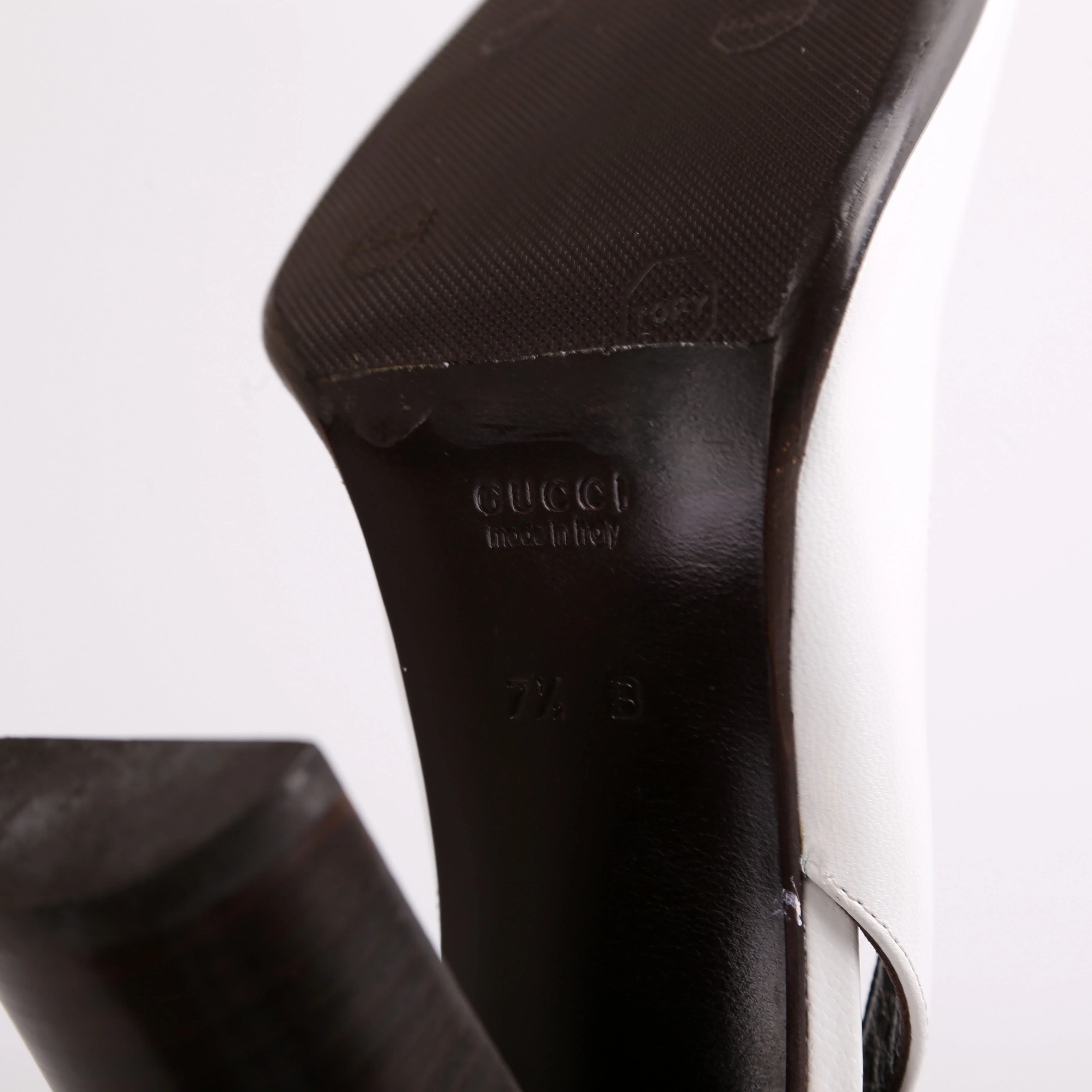 Slingback Sandal Heels Size 37.5 - Image 7