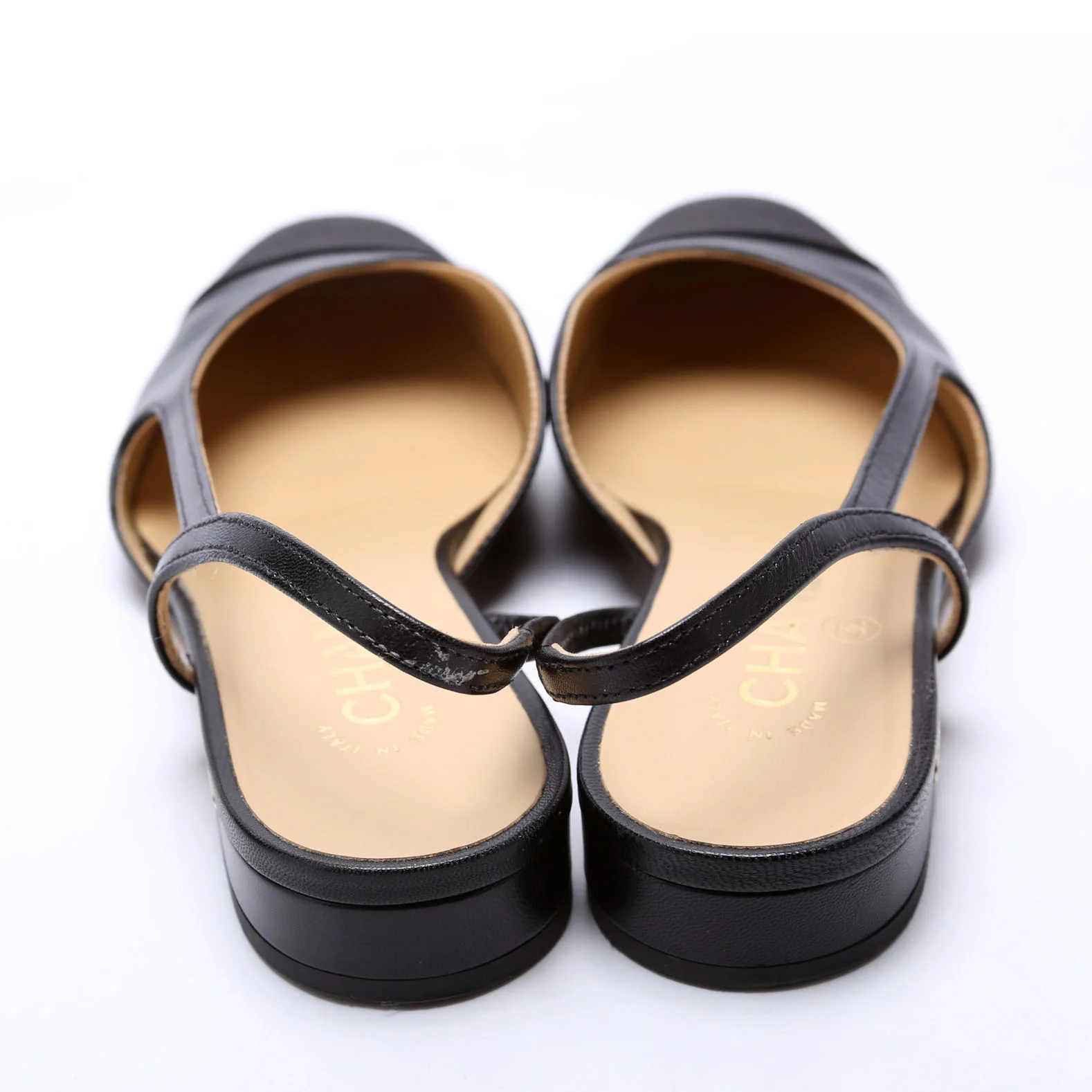 Slingbacks Size 36.5 Black - Image 4
