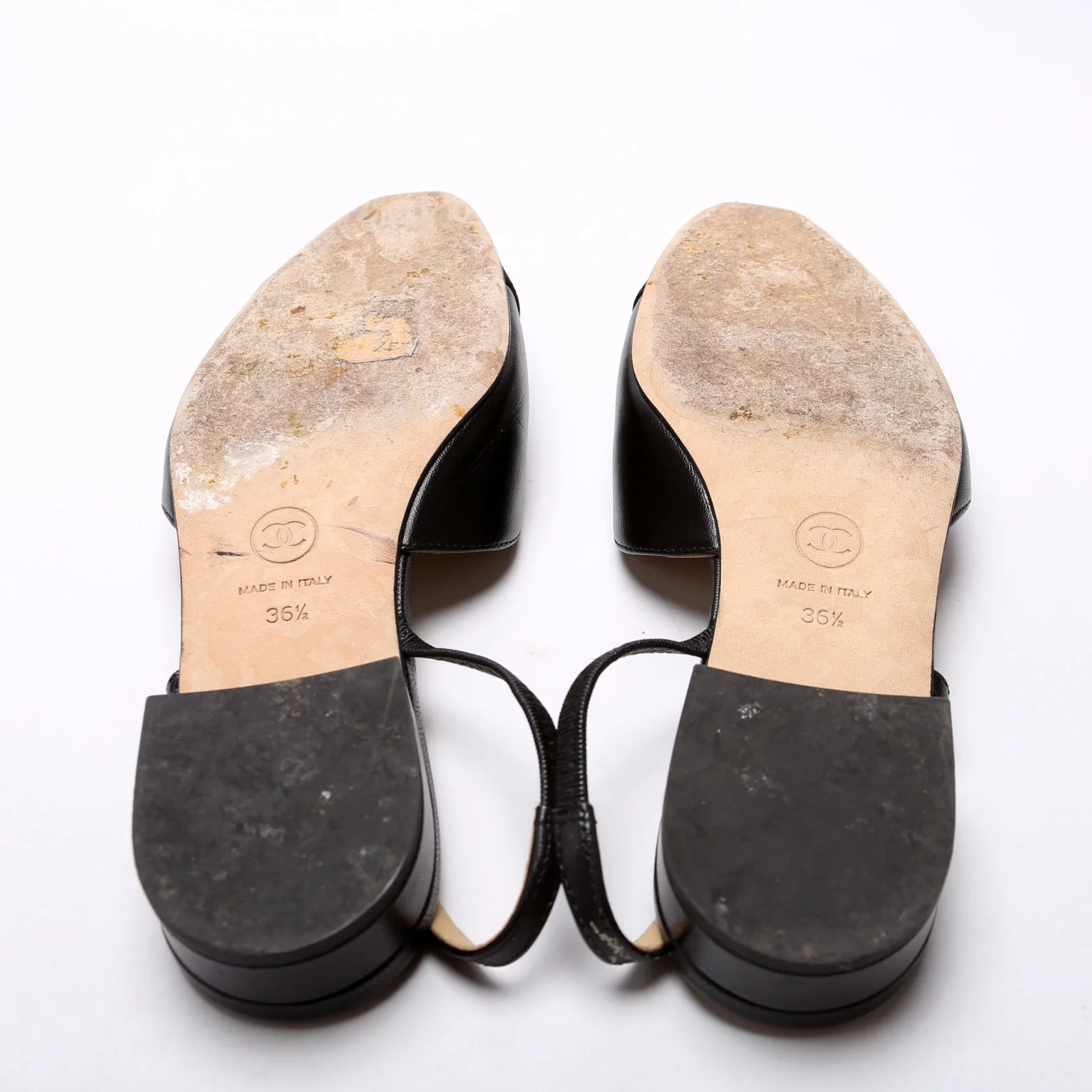 Slingbacks Size 36.5 Black - Image 7