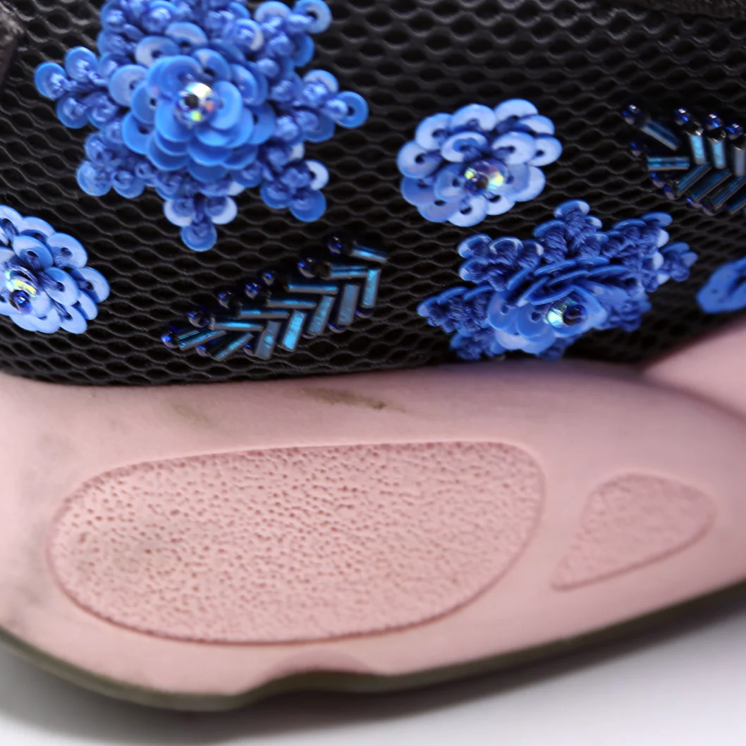 Slip On Embellished Sneakers Size 39.5 - Image 5