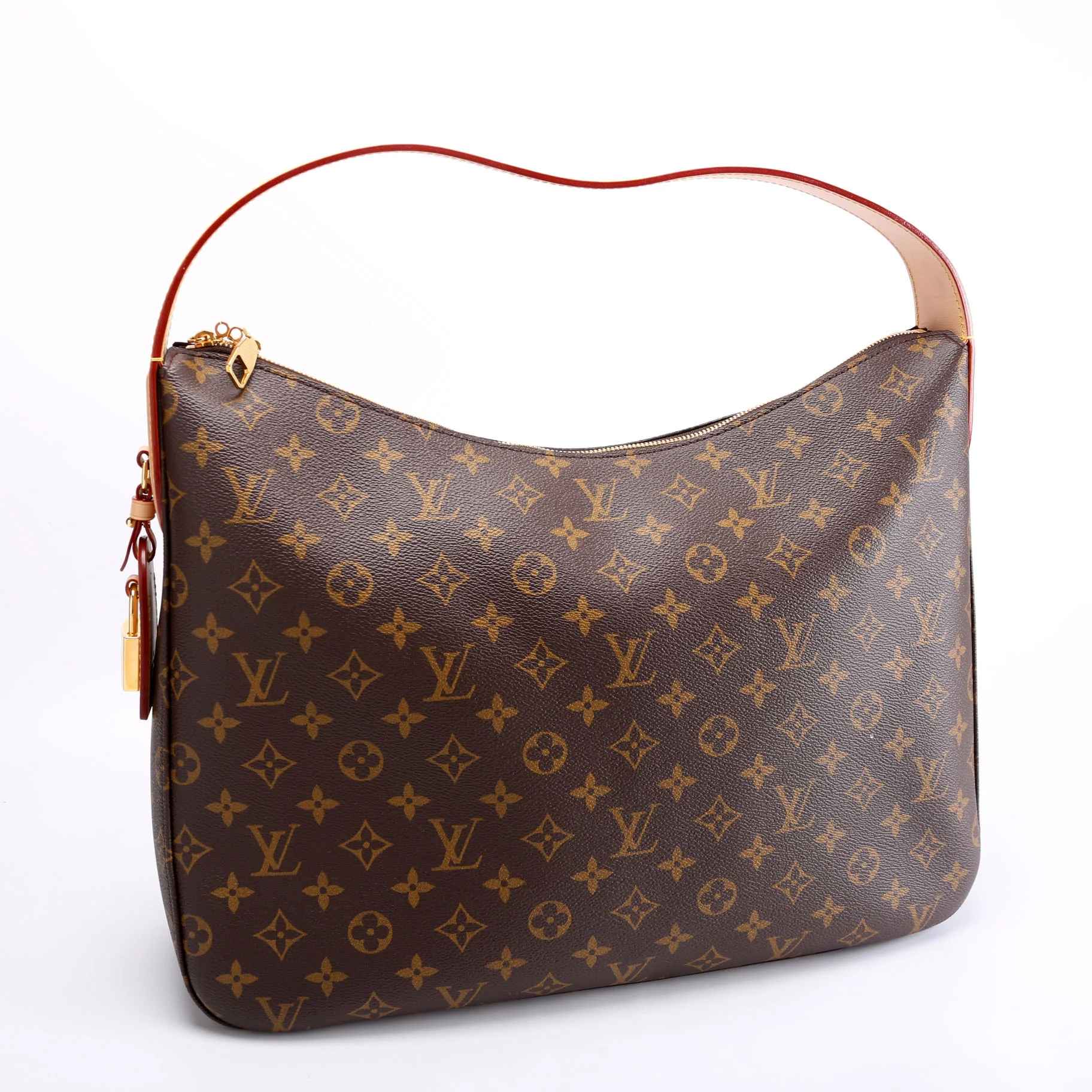 Slouchy MM Monogram Brown/Red - Image 2