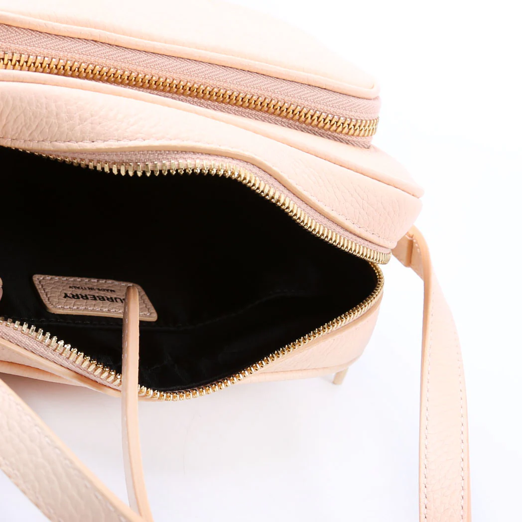 Small Camera Bag Grained Calfskin Pink - Image 10