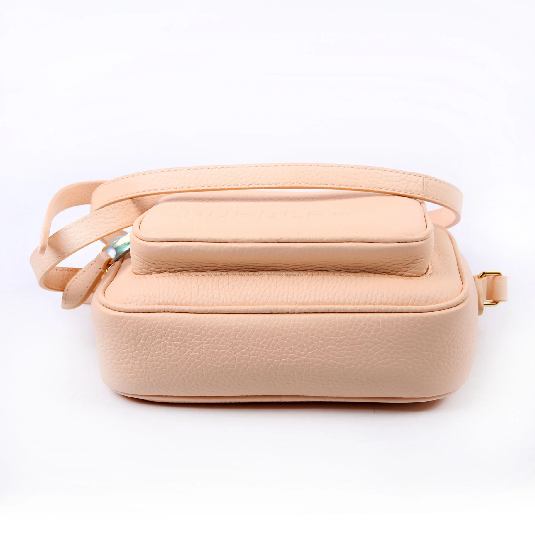 Small Camera Bag Grained Calfskin Pink - Image 5