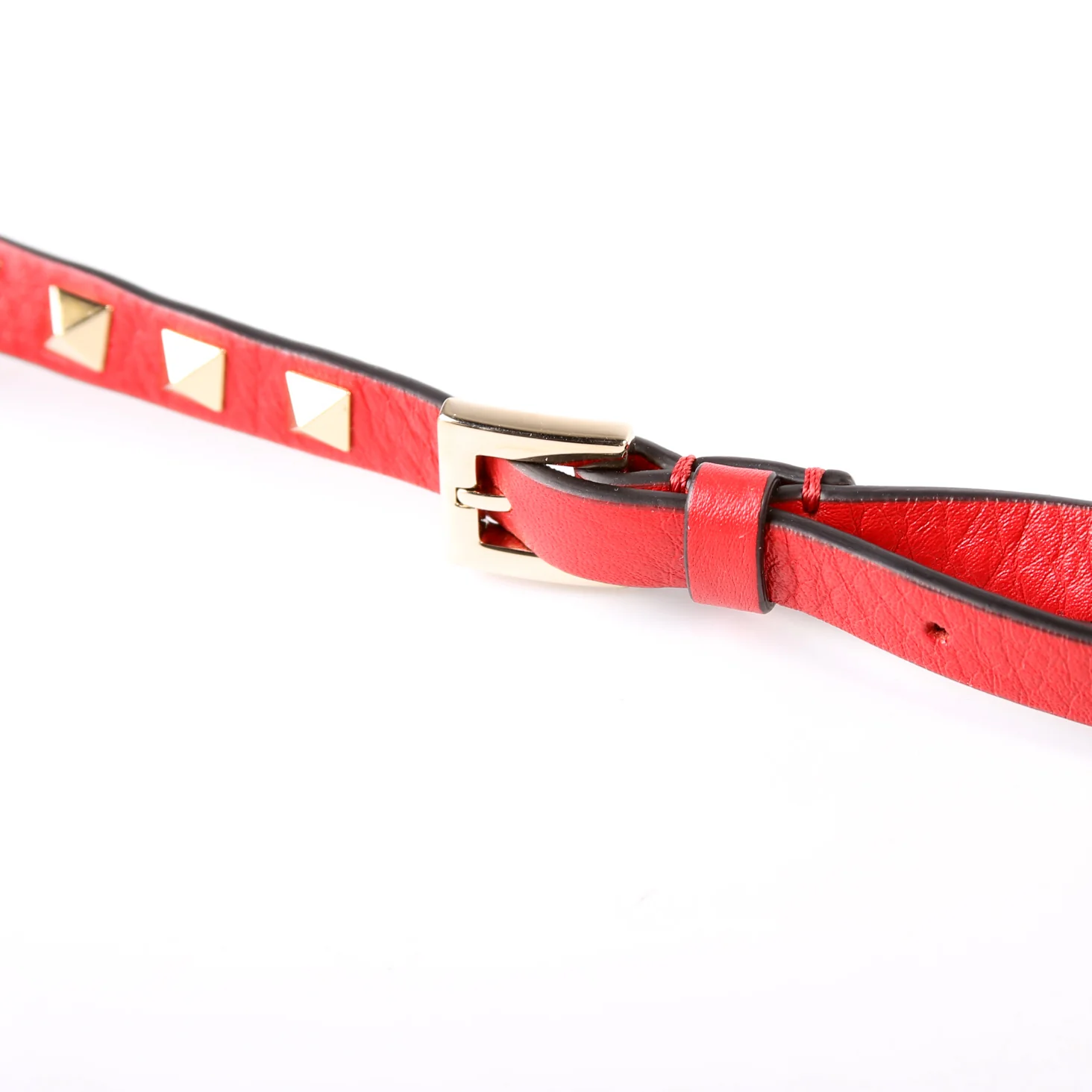 Small Rockstud Crossbody Red - Image 9