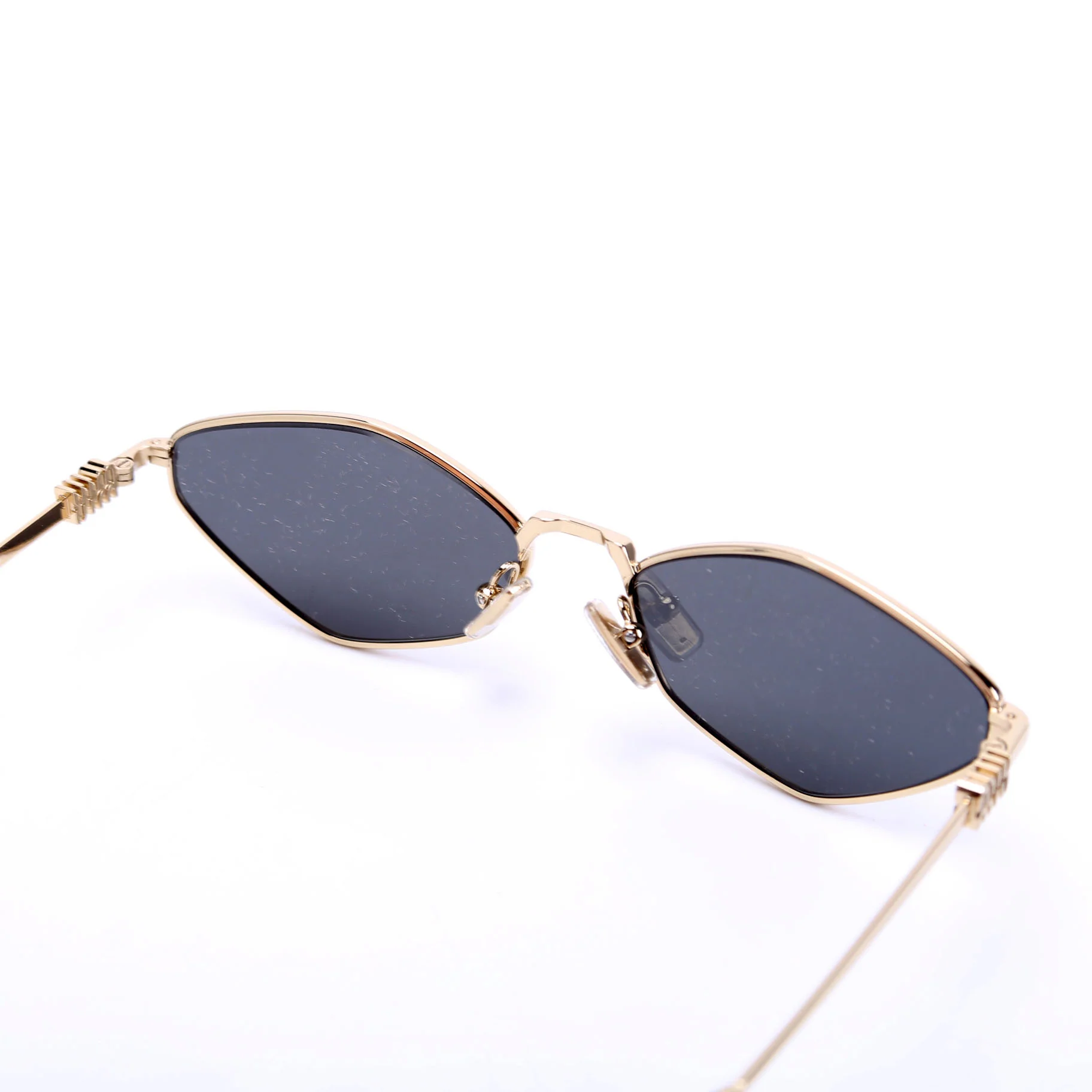 SMU56Z Cat Eye Sunglasses Gold/Brown - Image 3