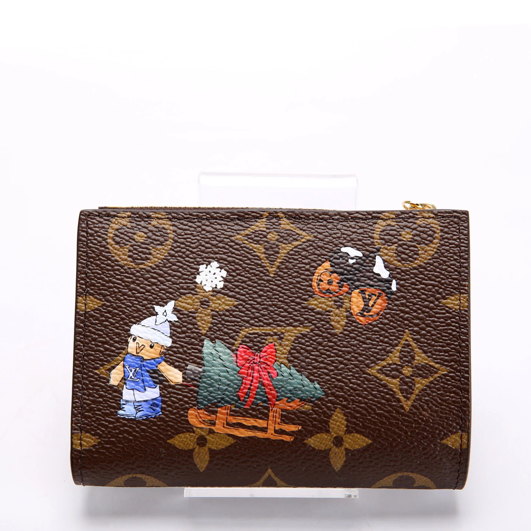 Snow Show Azur Frost Lisa Wallet Monogram Pink - Image 3