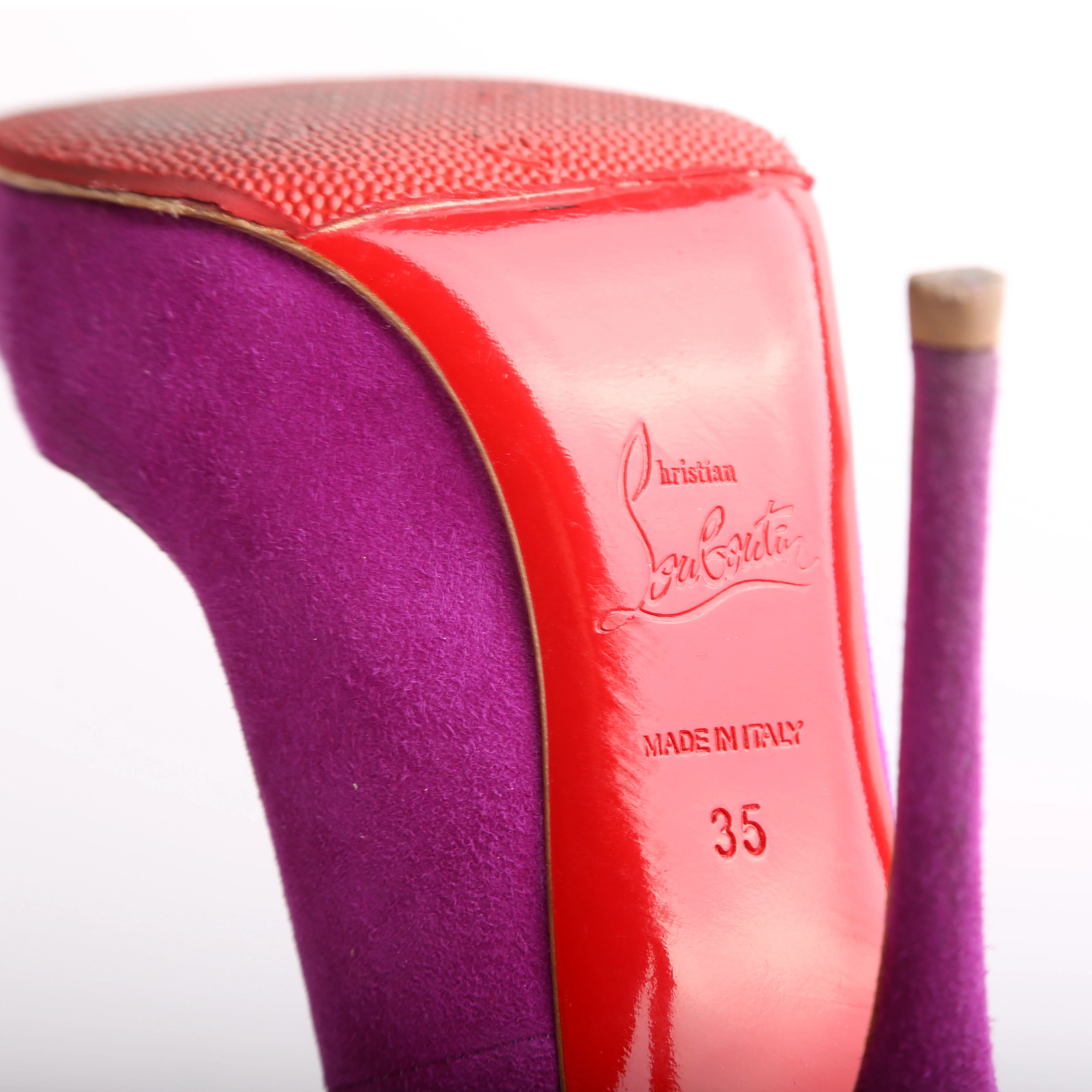 So Kate 120 Suede Pumps Size 35 - Image 7
