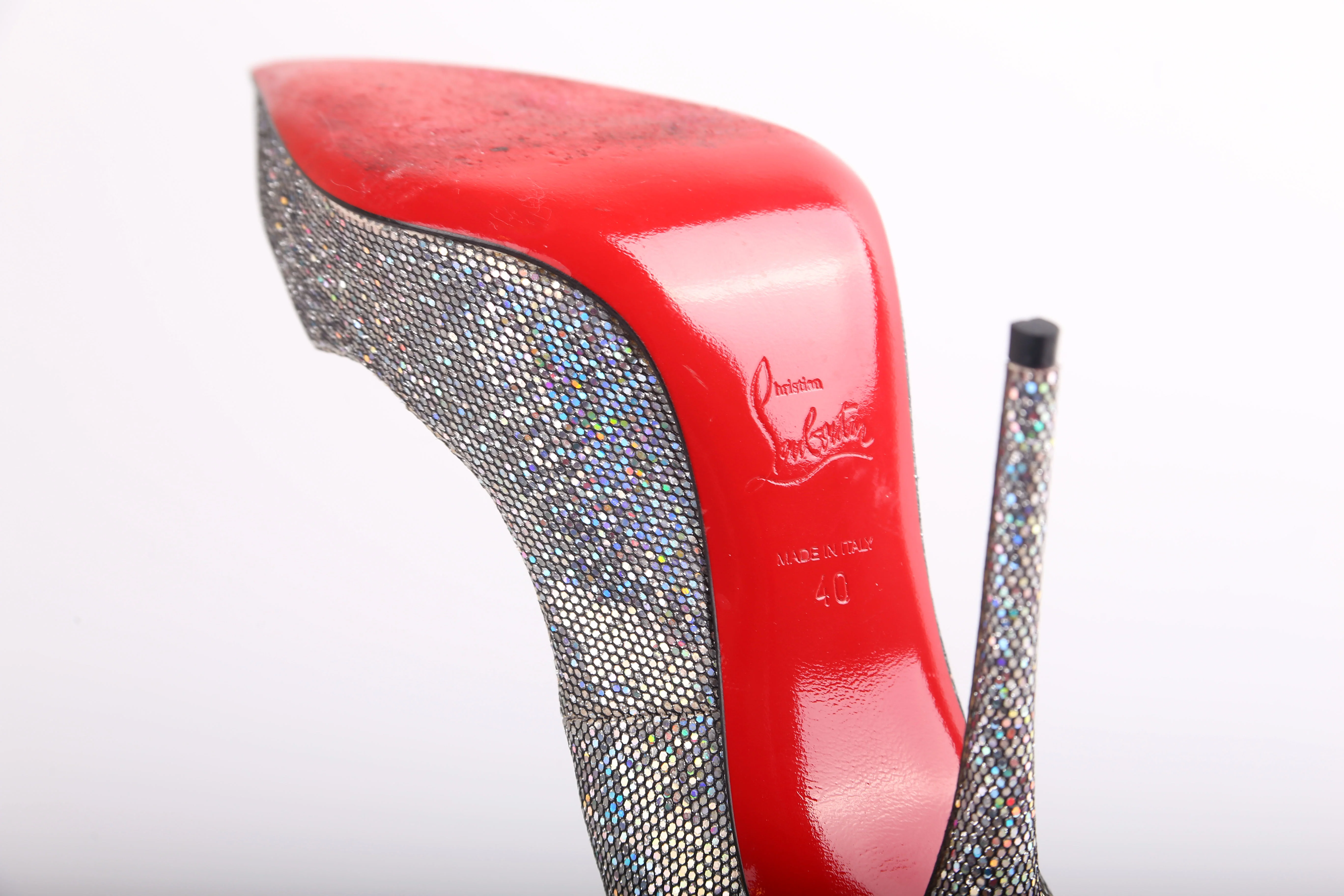 So Kate Glitter Heels Size 40 - Image 7