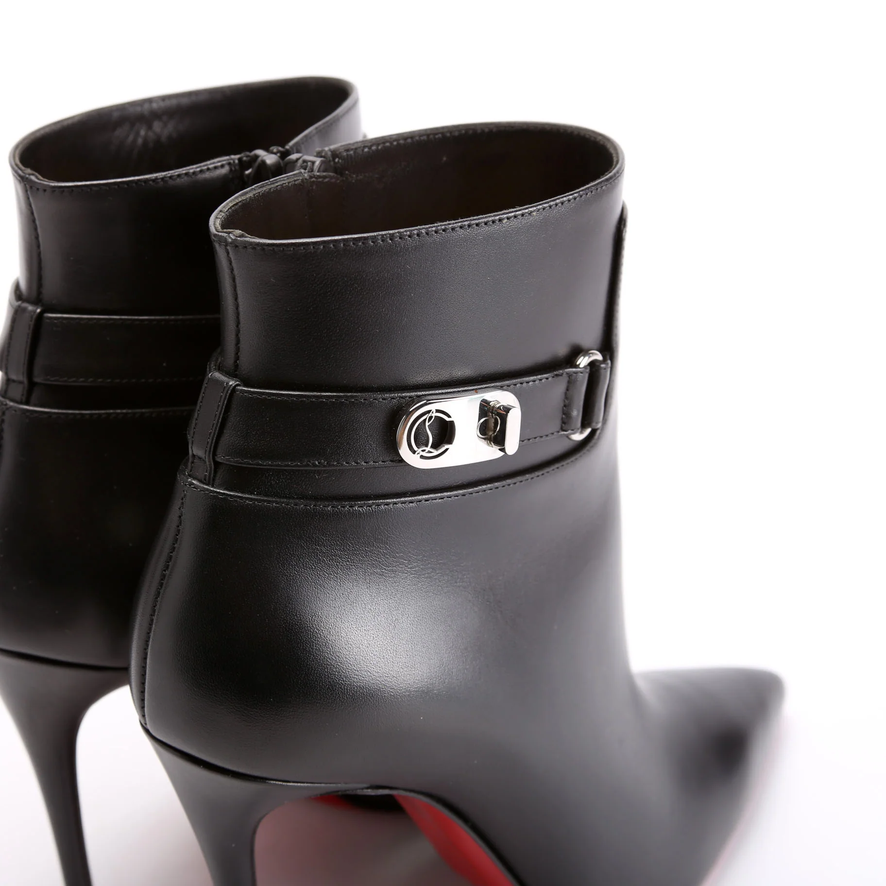 So Kate Lock Booties Size 36.5 Black - Image 5