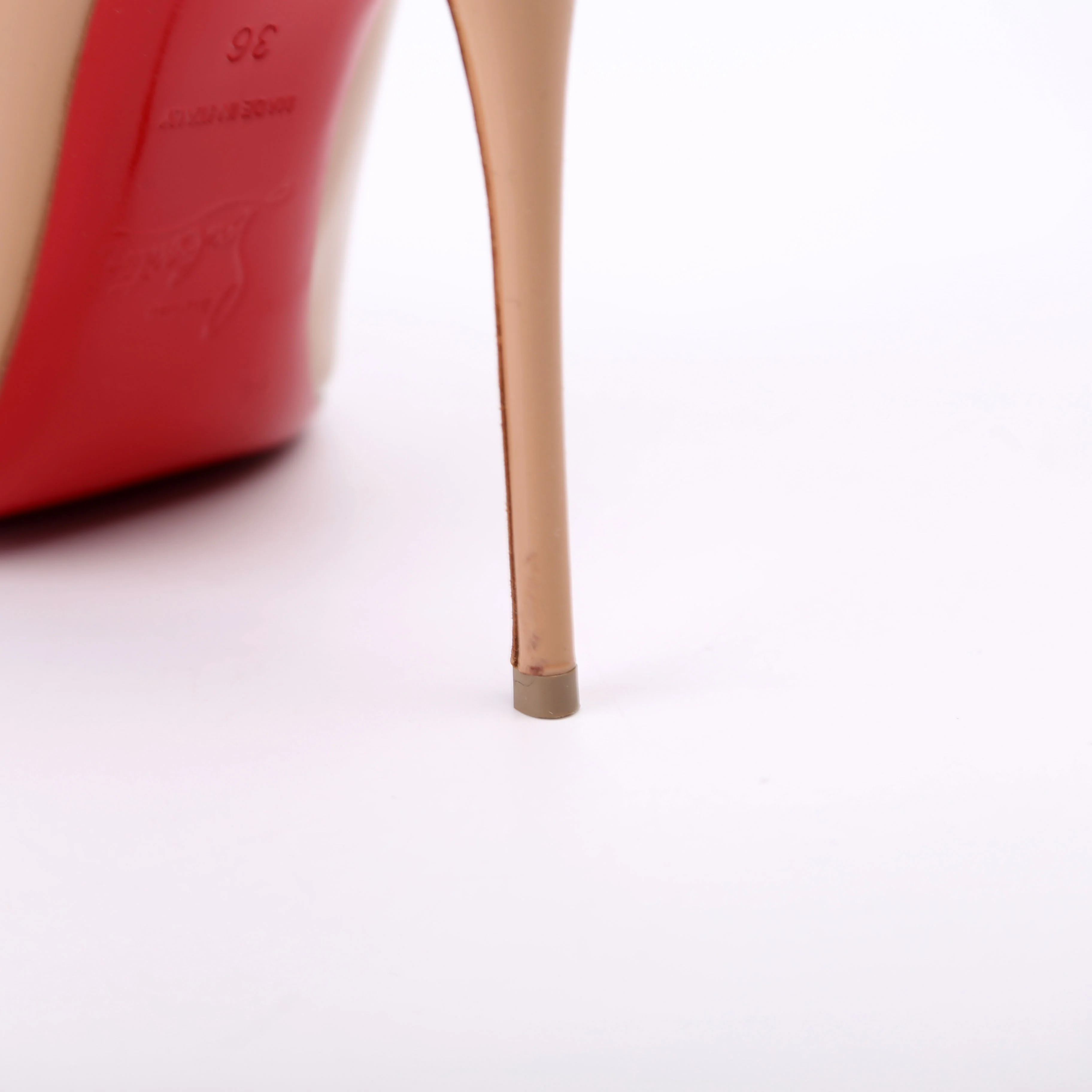 So Kate Patent 120 Pumps Size 36 Nude - Image 10