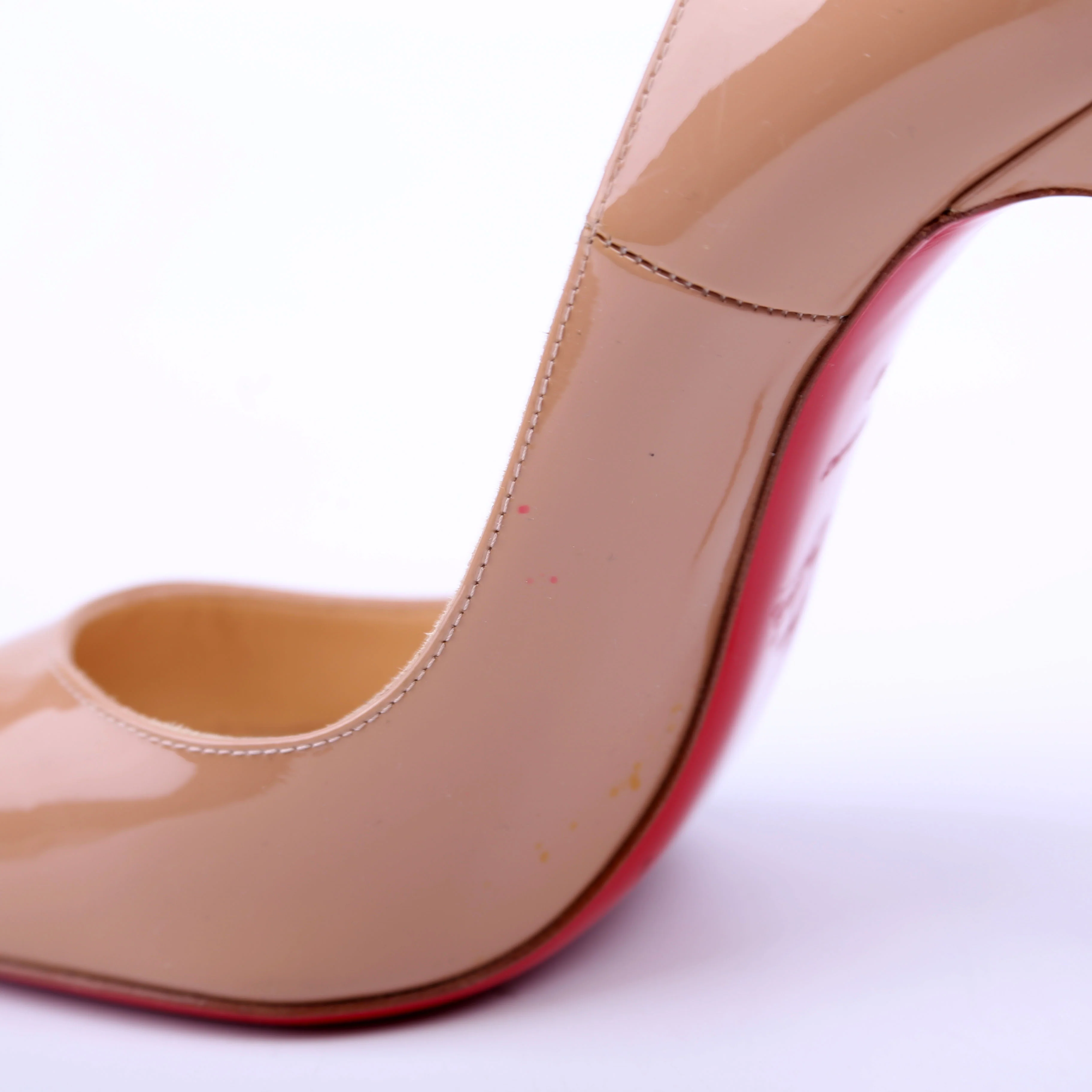 So Kate Patent 120 Pumps Size 36 Nude - Image 12