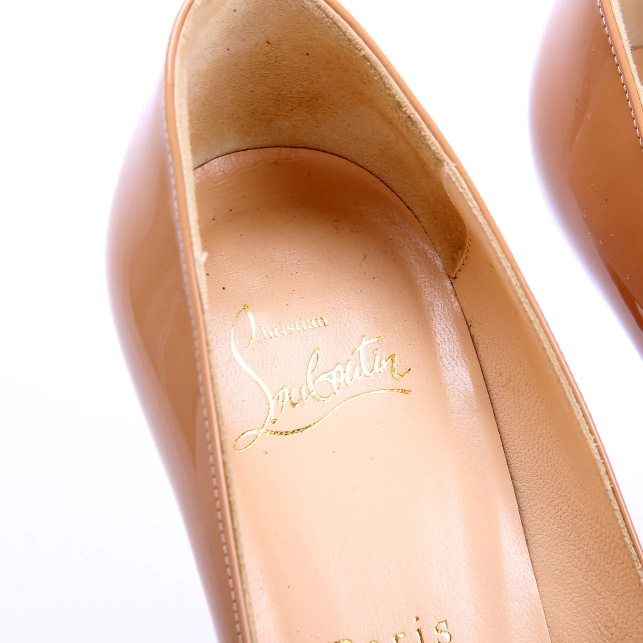 So Kate Patent 120 Pumps Size 37 Nude - Image 5